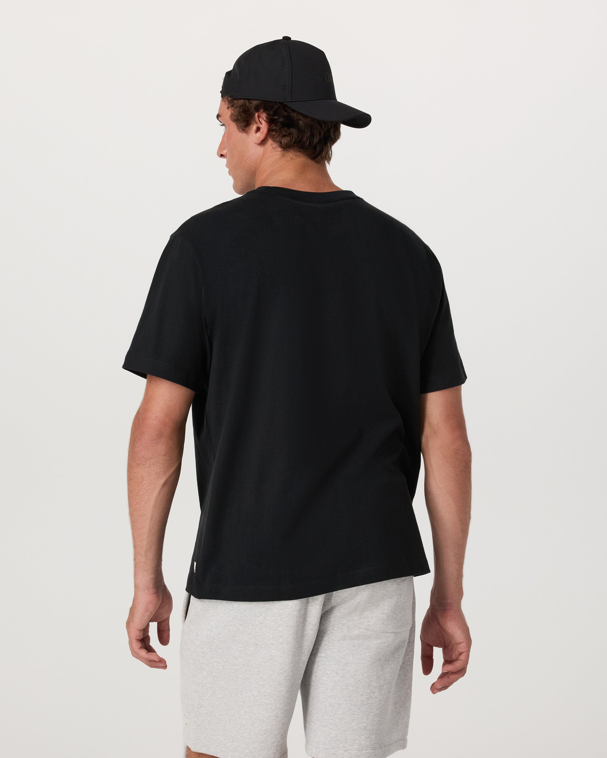 Short Sleeve Vuori Heavyweight Cotton Tee Relaxed Fit
