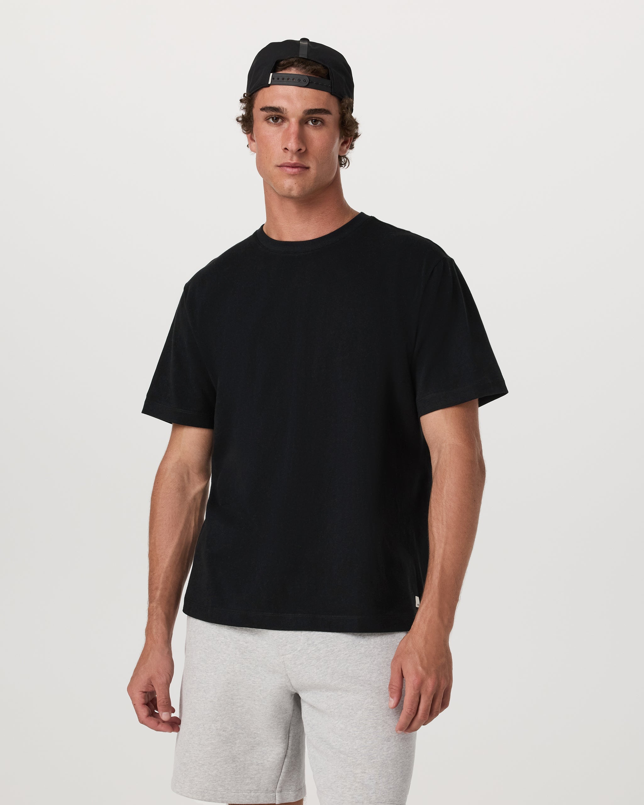 Short Sleeve Vuori Heavyweight Cotton Tee Relaxed Fit