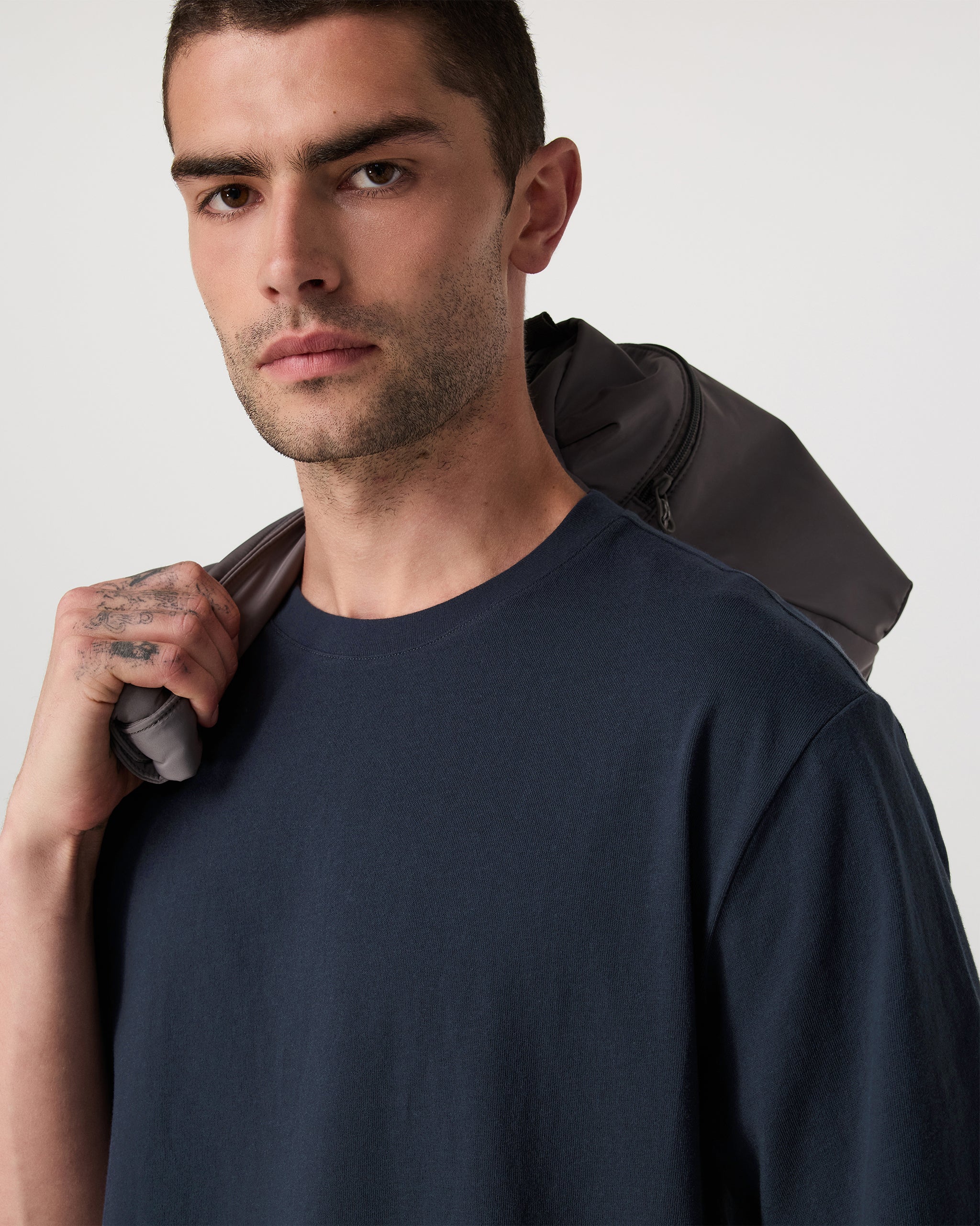 Short Sleeve Vuori Heavyweight Cotton Tee Relaxed Fit