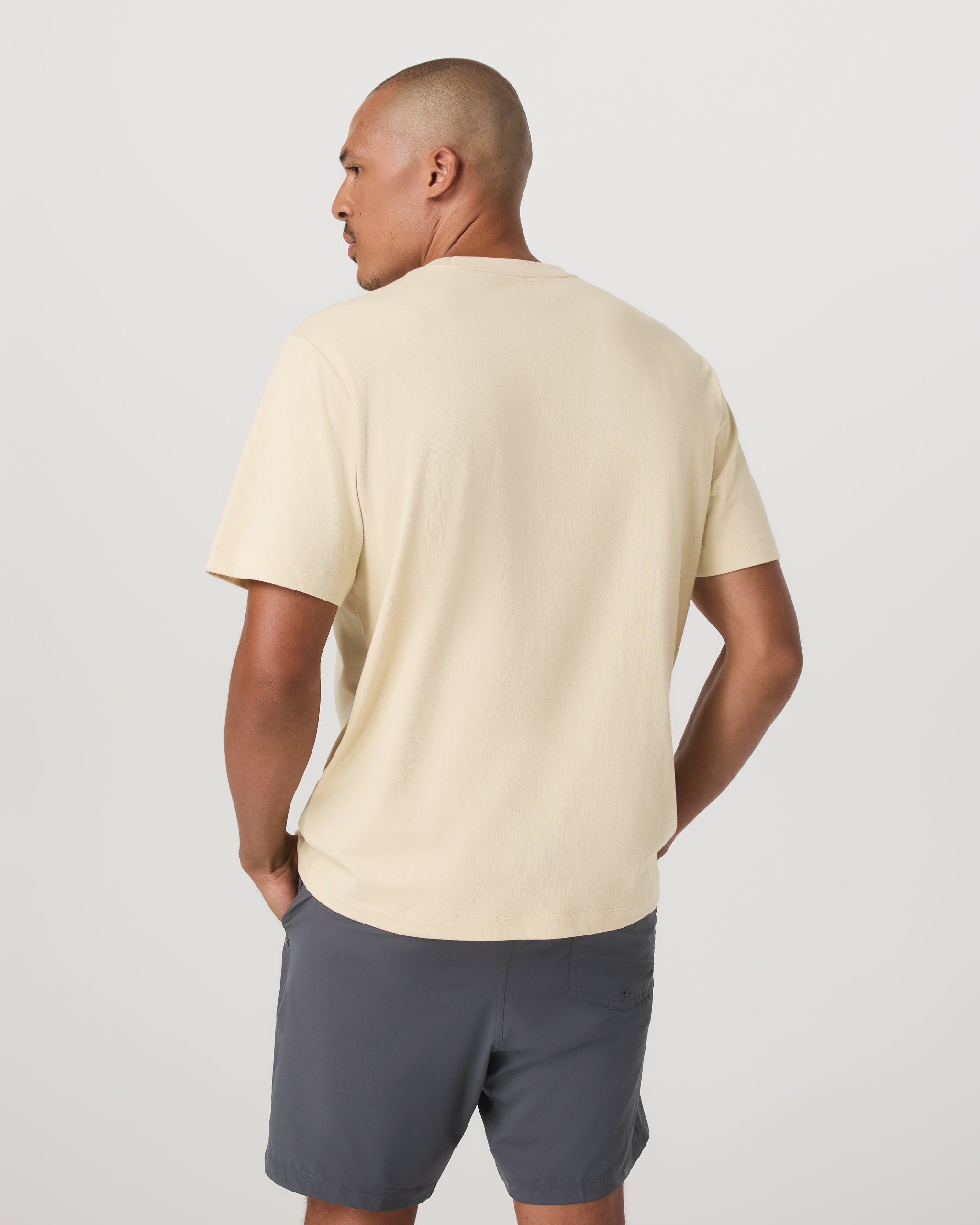 Short Sleeve Vuori Heavyweight Cotton Tee Relaxed Fit