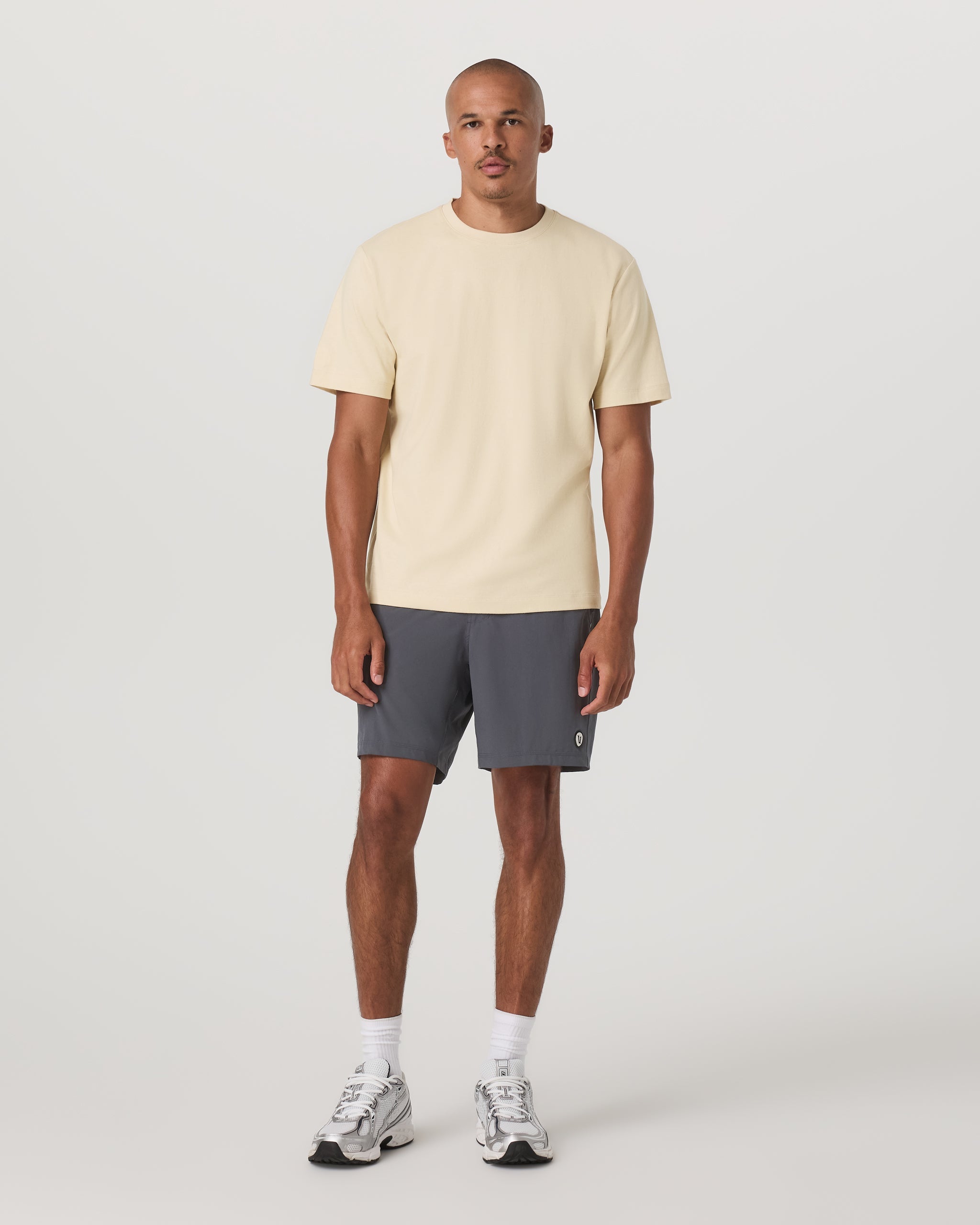 Short Sleeve Vuori Heavyweight Cotton Tee Relaxed Fit