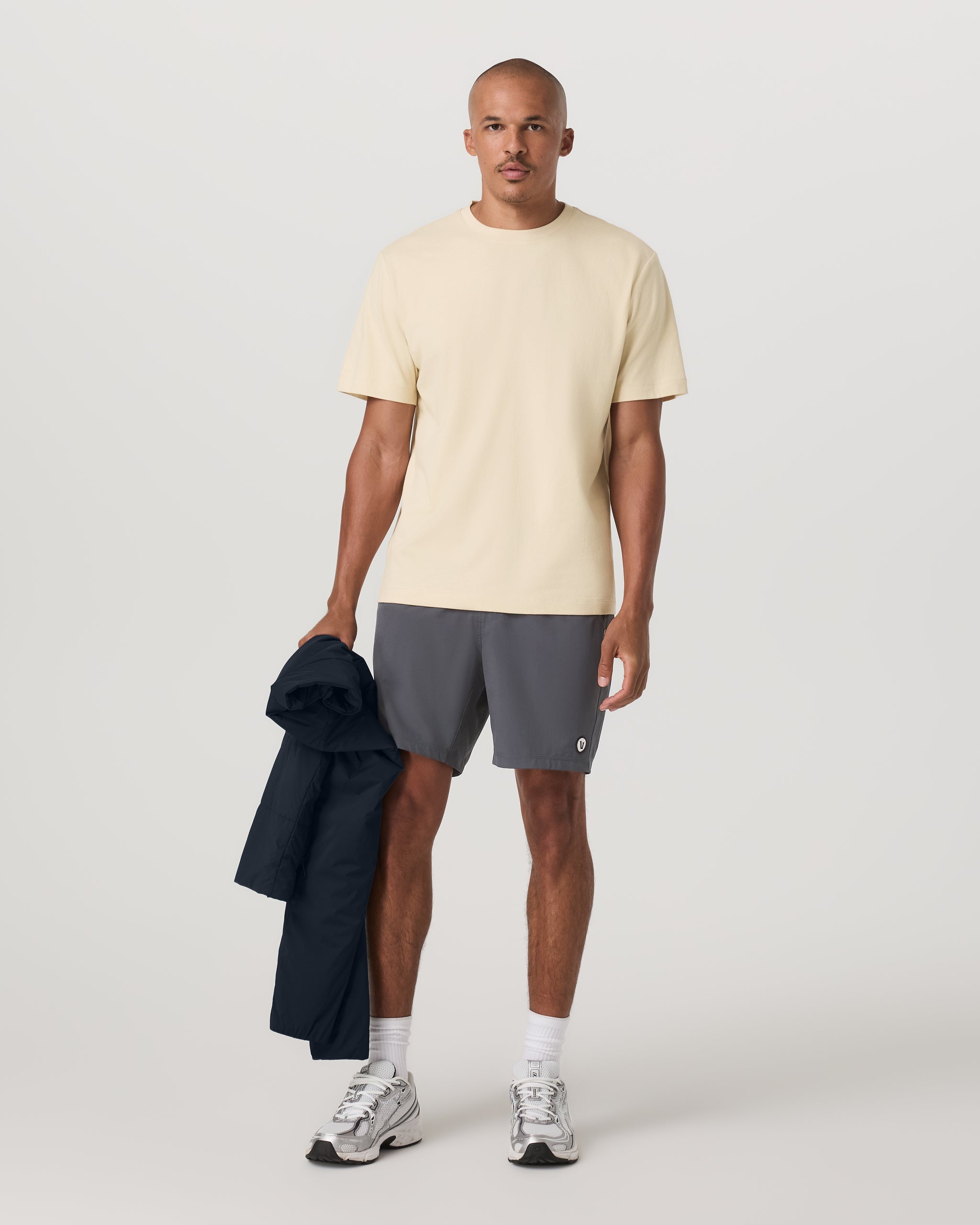 Short Sleeve Vuori Heavyweight Cotton Tee Relaxed Fit