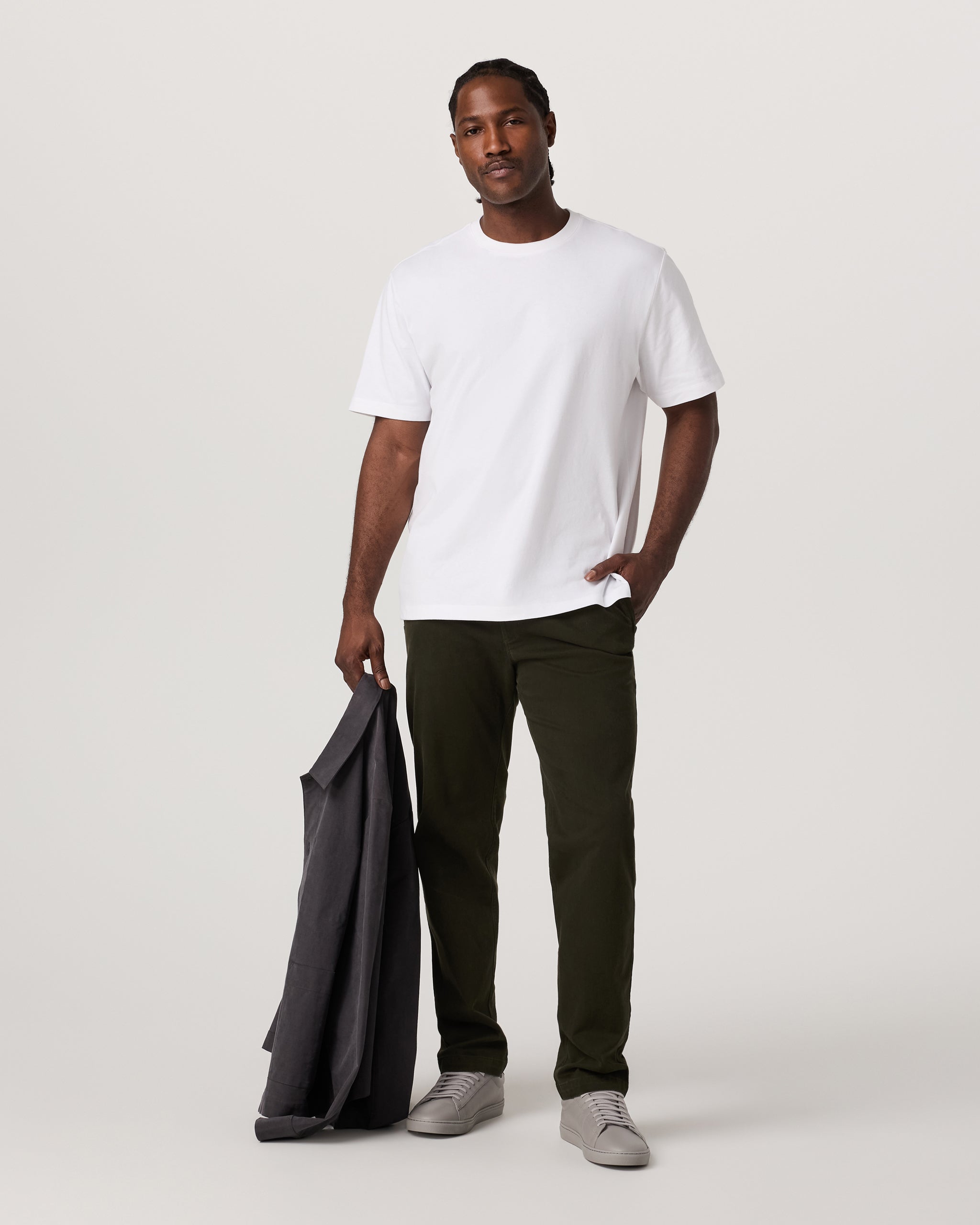 Short Sleeve Vuori Heavyweight Cotton Tee Relaxed Fit