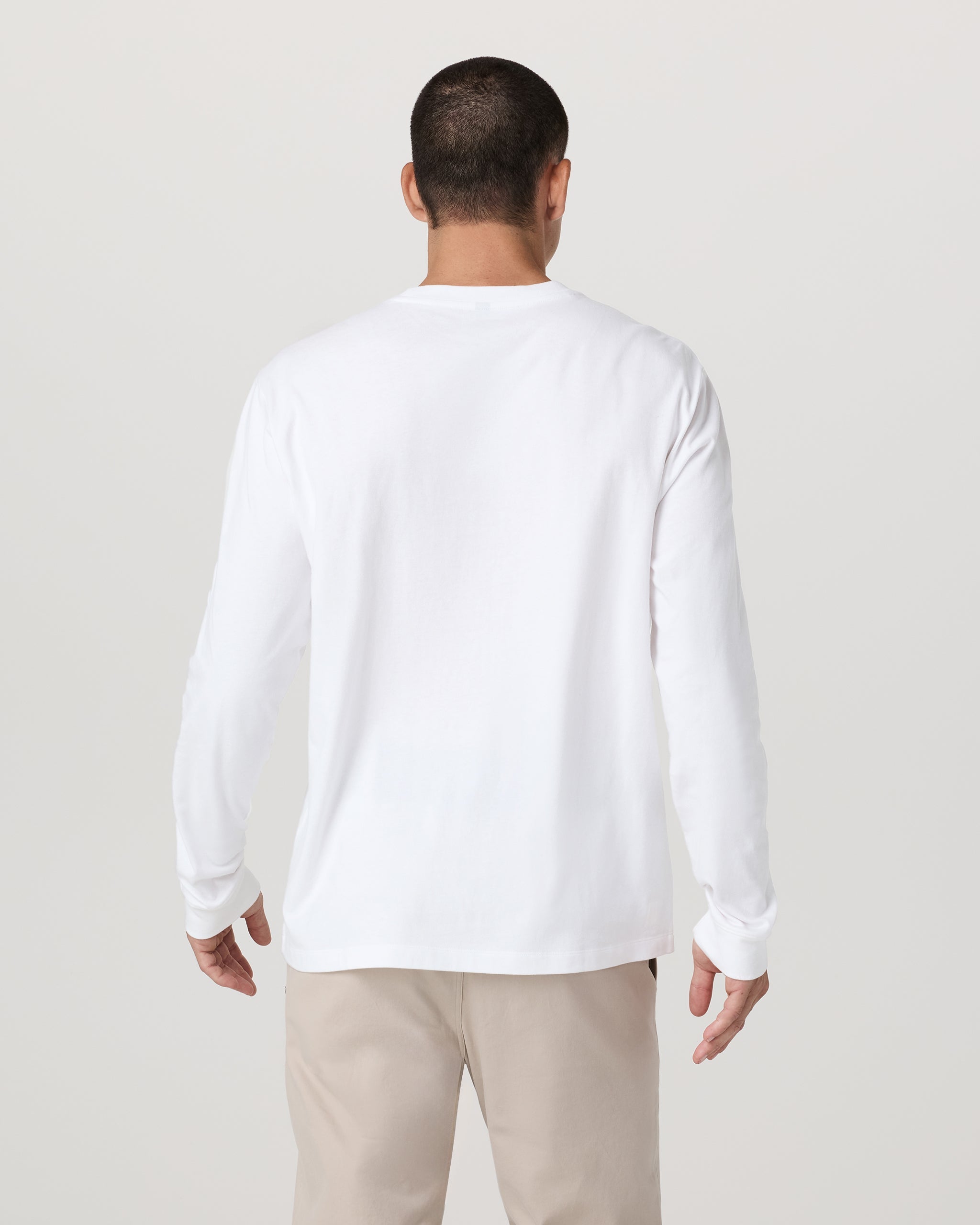 Long Sleeve Vuori Heavyweight Cotton Tee Relaxed Fit
