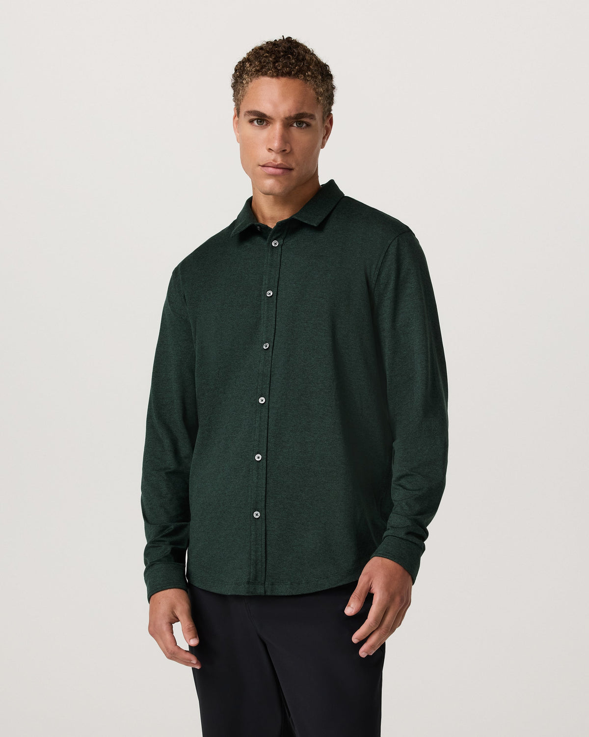 Vuori Long Sleeve Ponto Button Down Shirt