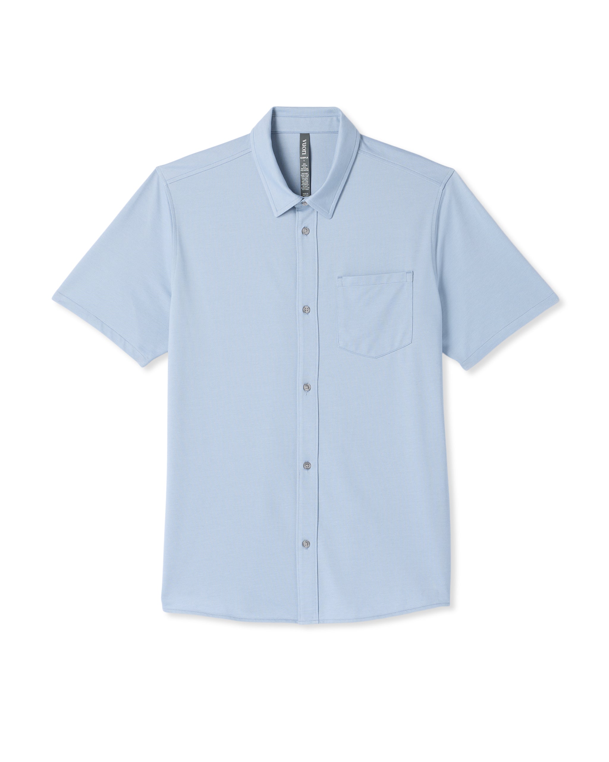 Vuori Short Sleeve Knit Oxford Button Down Classic Fit