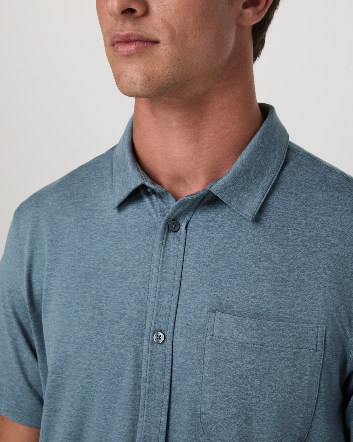 Vuori Short Sleeve Ponto Button Down Shirt