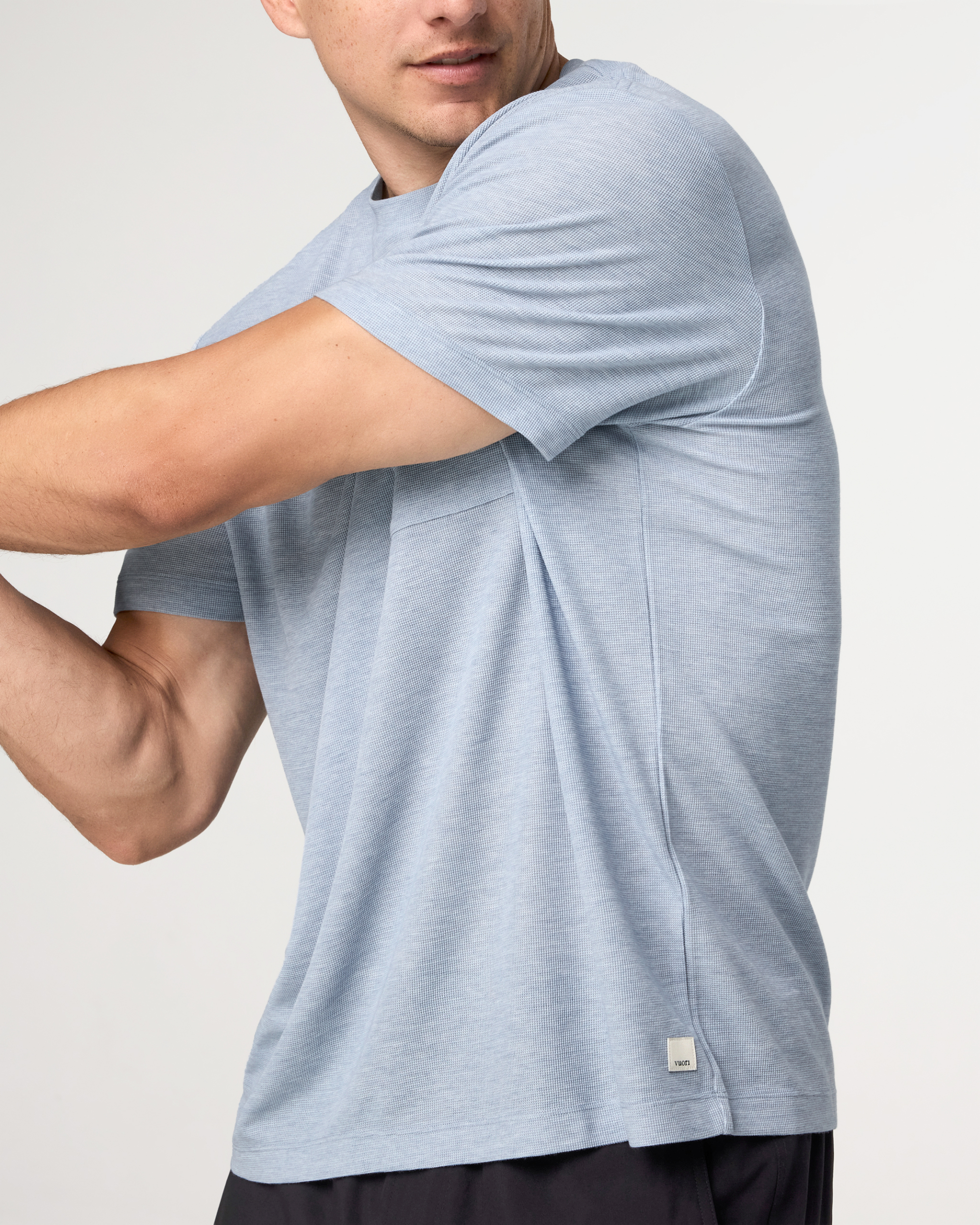Vuori Short Sleeve Micro Waffle Tee Relaxed Fit