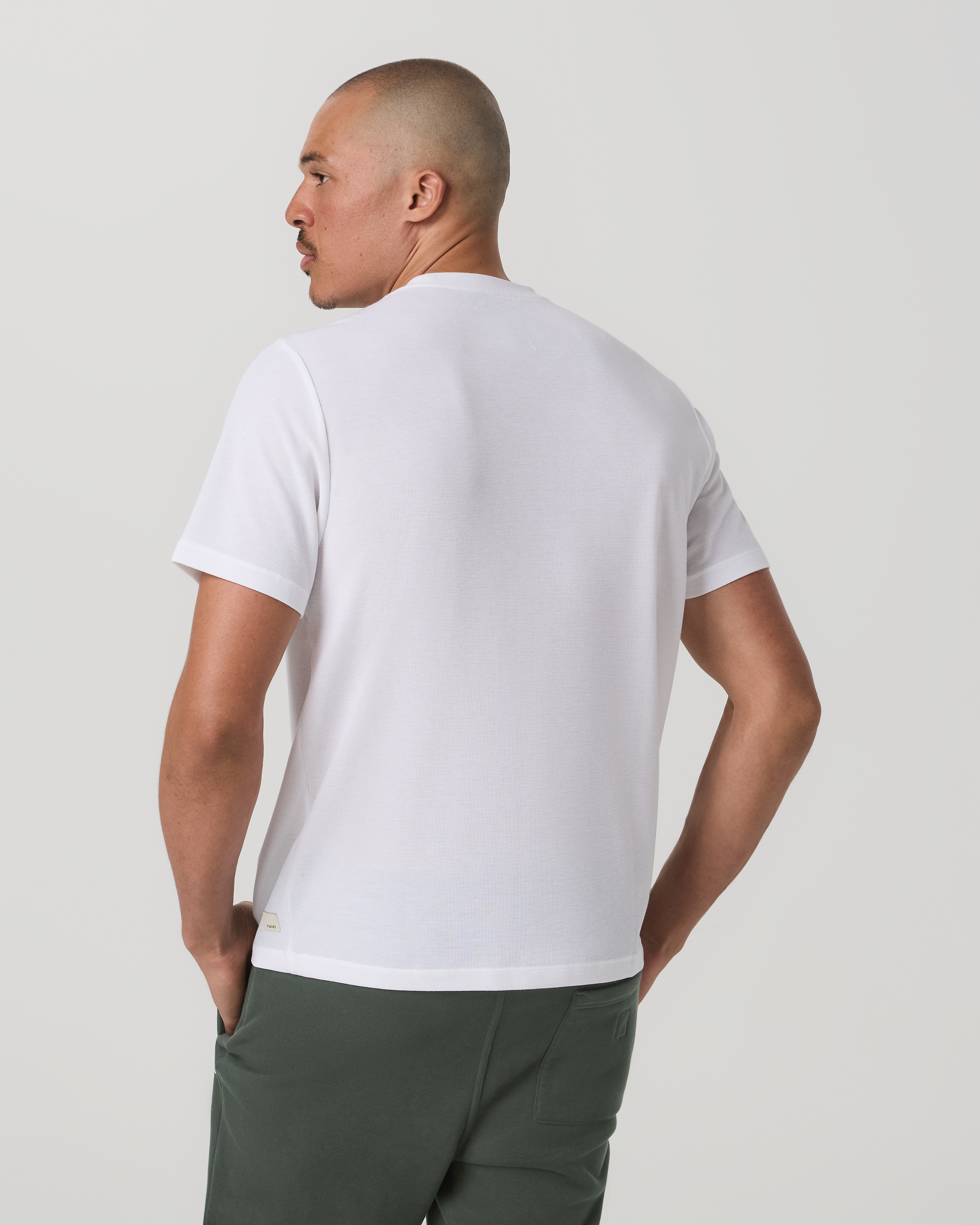 Vuori Short Sleeve Micro Waffle Tee Relaxed Fit