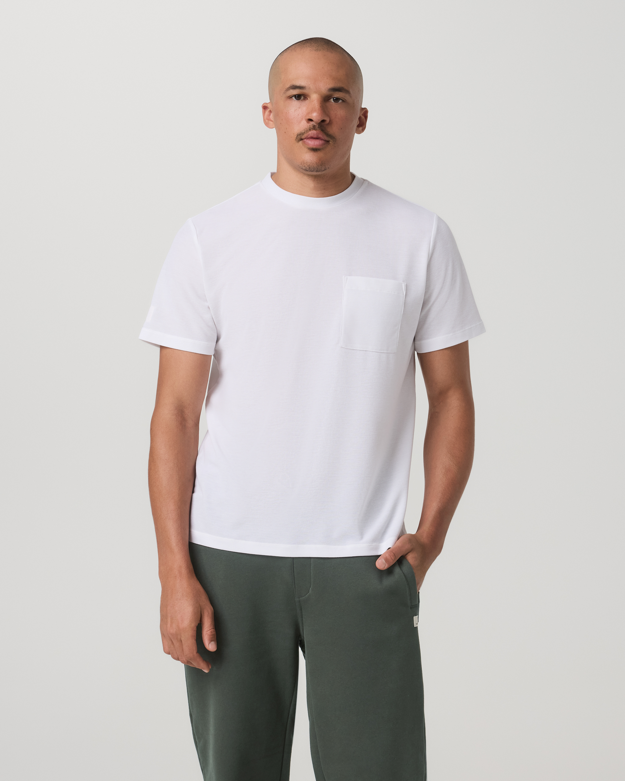 Vuori Short Sleeve Micro Waffle Tee Relaxed Fit