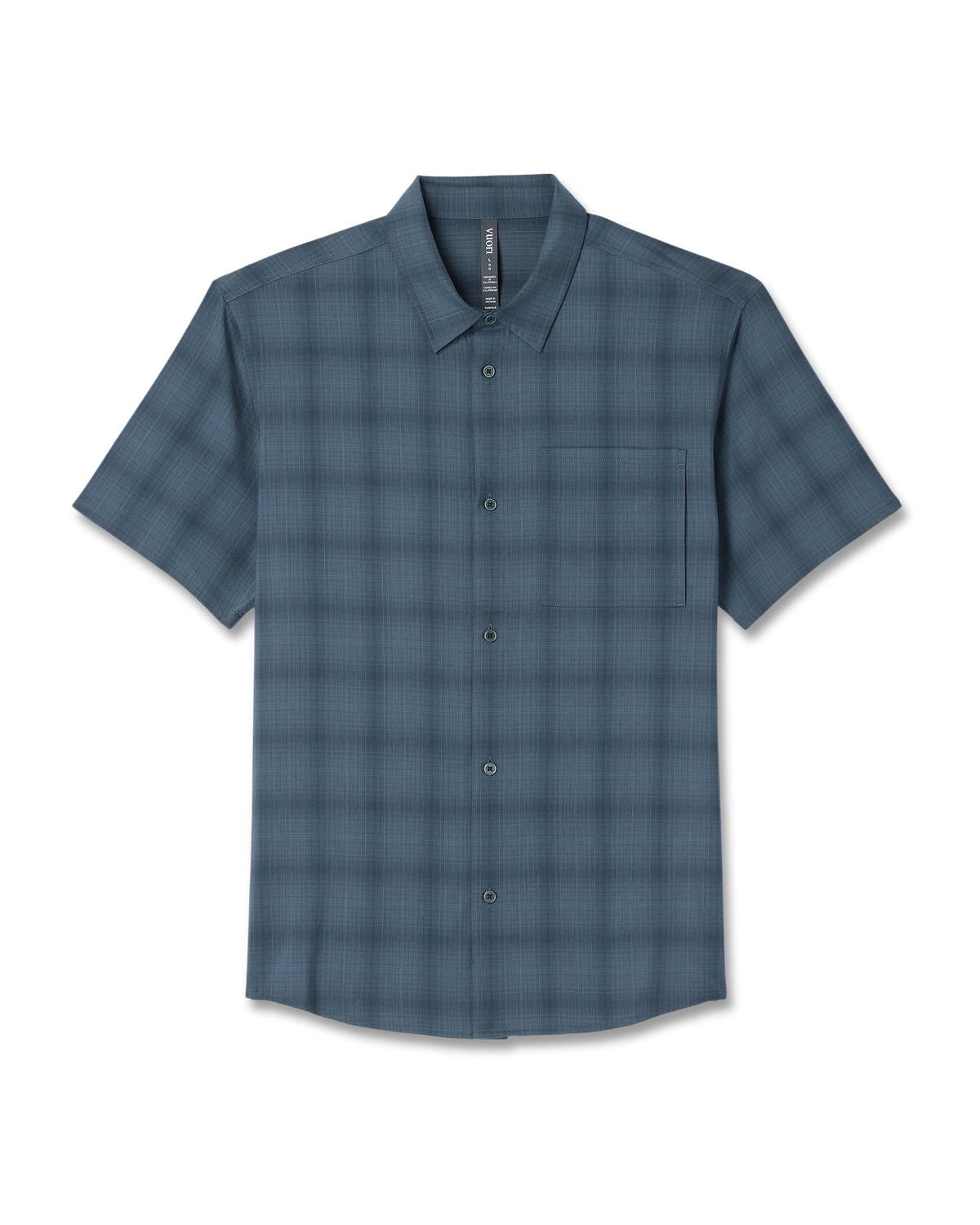 Vuori Short Sleeve Plaid Button Down Shirt