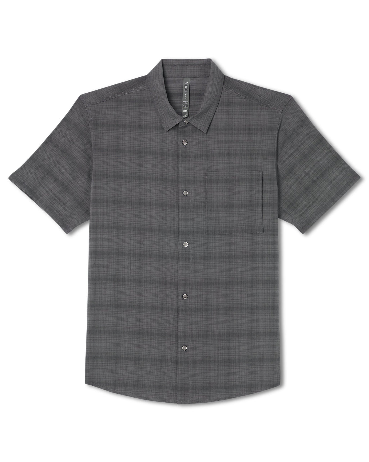 Vuori Short Sleeve Plaid Button Down Shirt