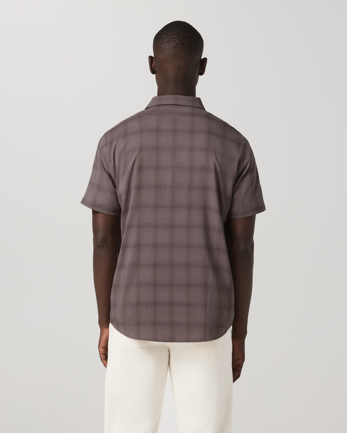 Vuori Short Sleeve Plaid Button Down Shirt
