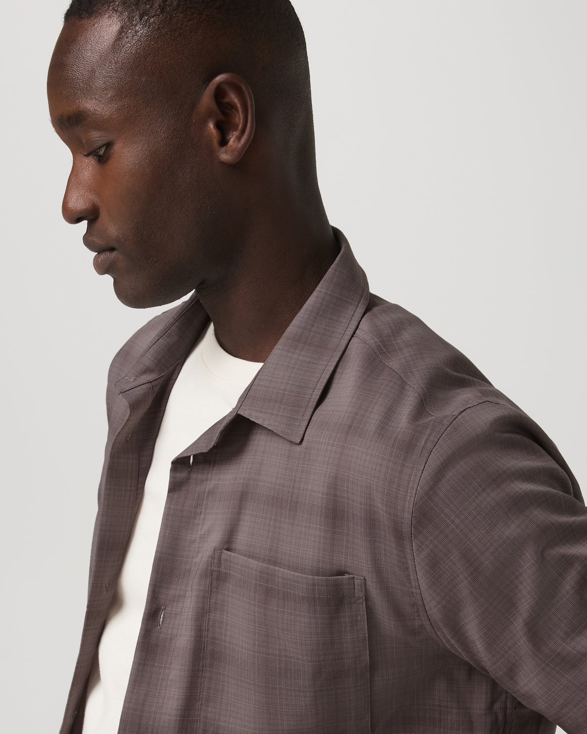 Vuori Short Sleeve Plaid Button Down Shirt