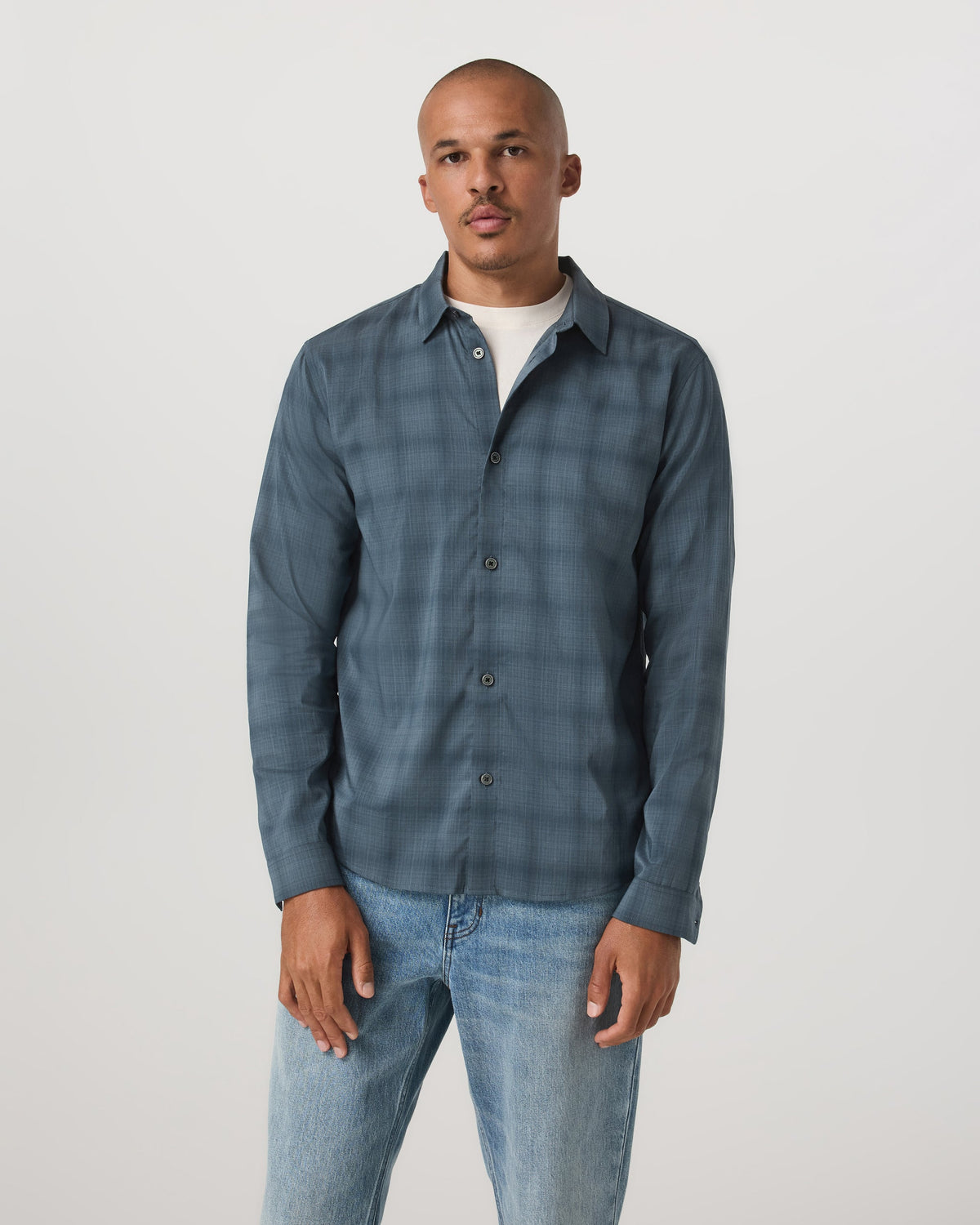 Vuori Long Sleeve Plaid Button Down Shirt