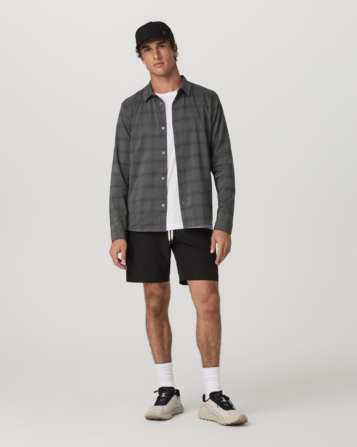 Vuori Long Sleeve Plaid Button Down Shirt