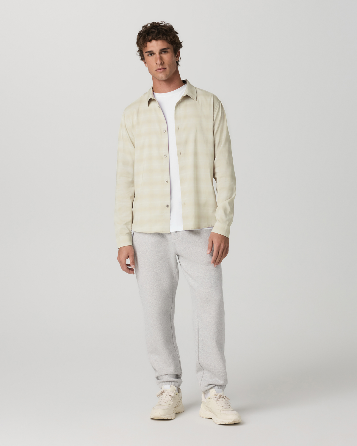Vuori Long Sleeve Plaid Button Down Shirt