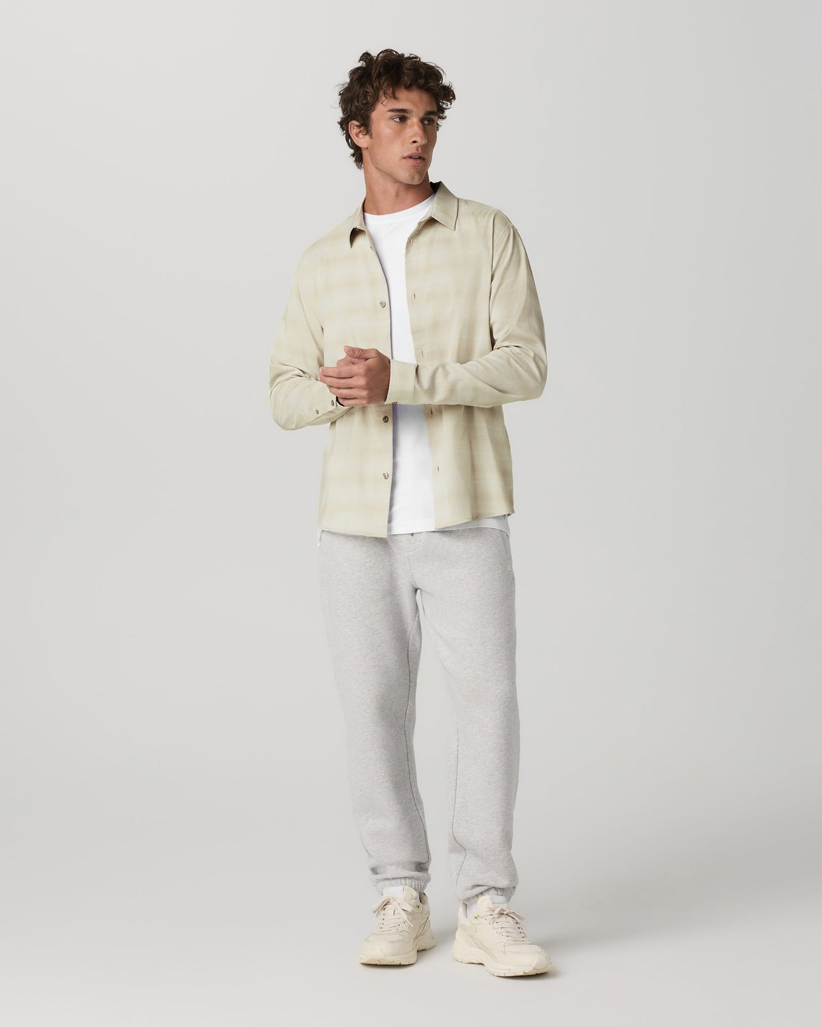 Vuori Long Sleeve Plaid Button Down Shirt