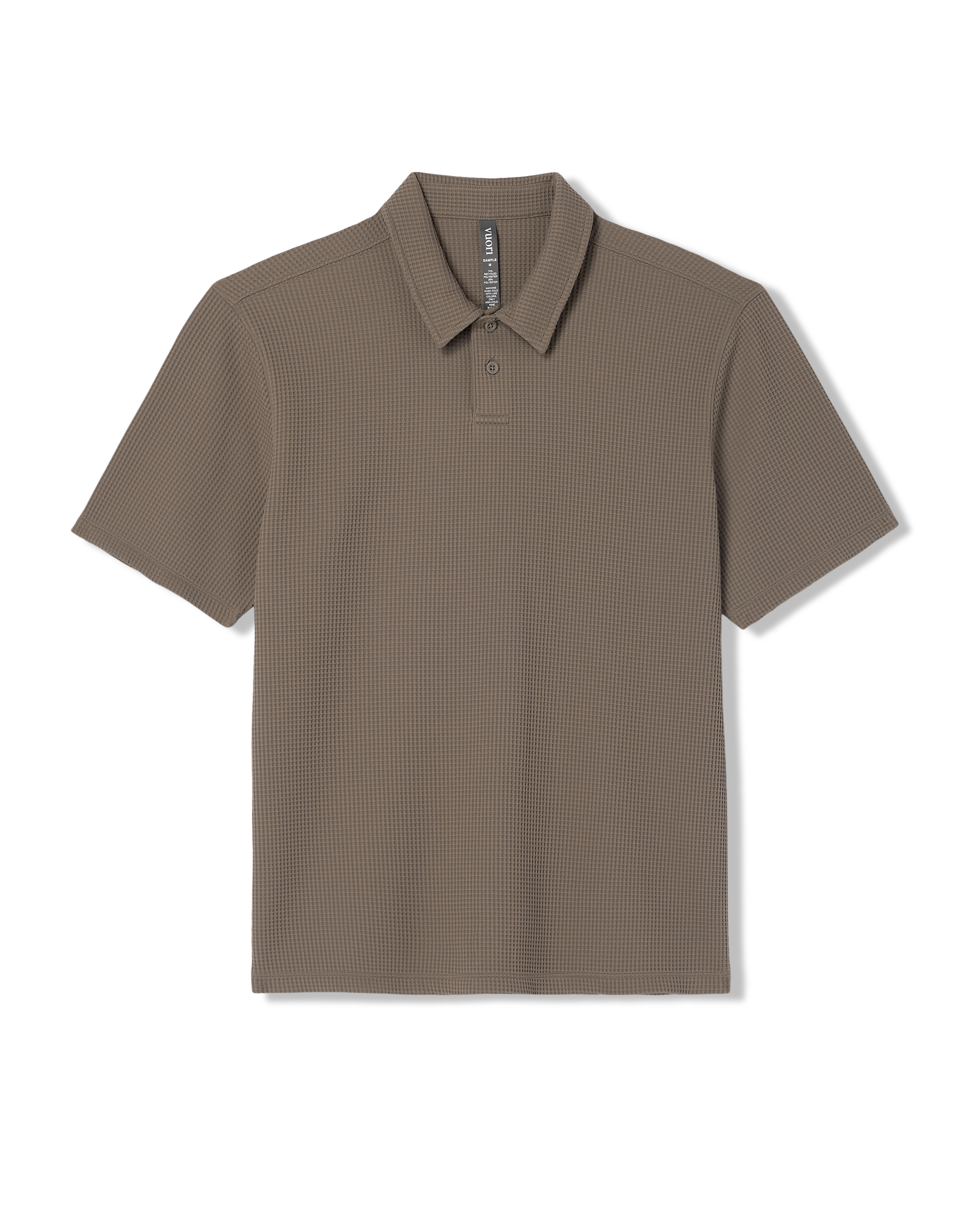 Vuori Short Sleeve Lightweight Tech Waffle Polo Relaxed Fit