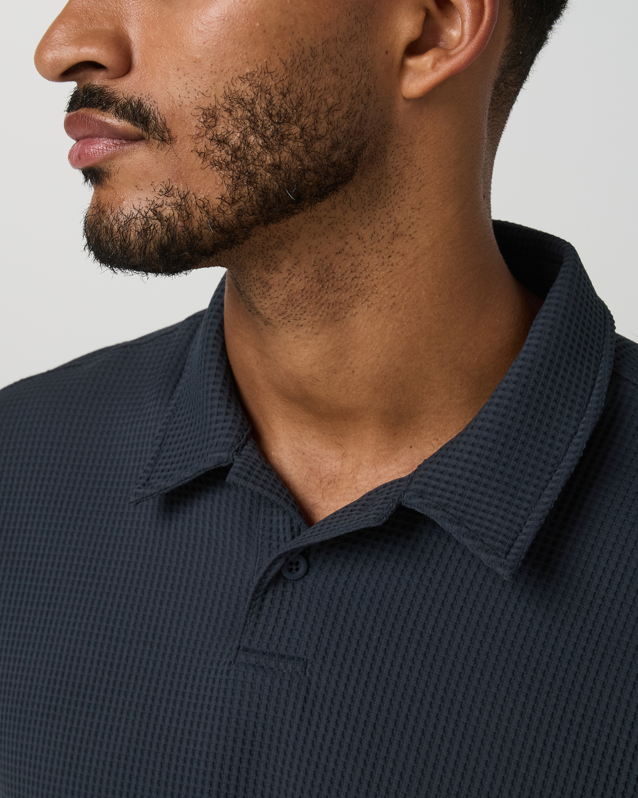 Vuori Short Sleeve Lightweight Tech Waffle Polo Relaxed Fit