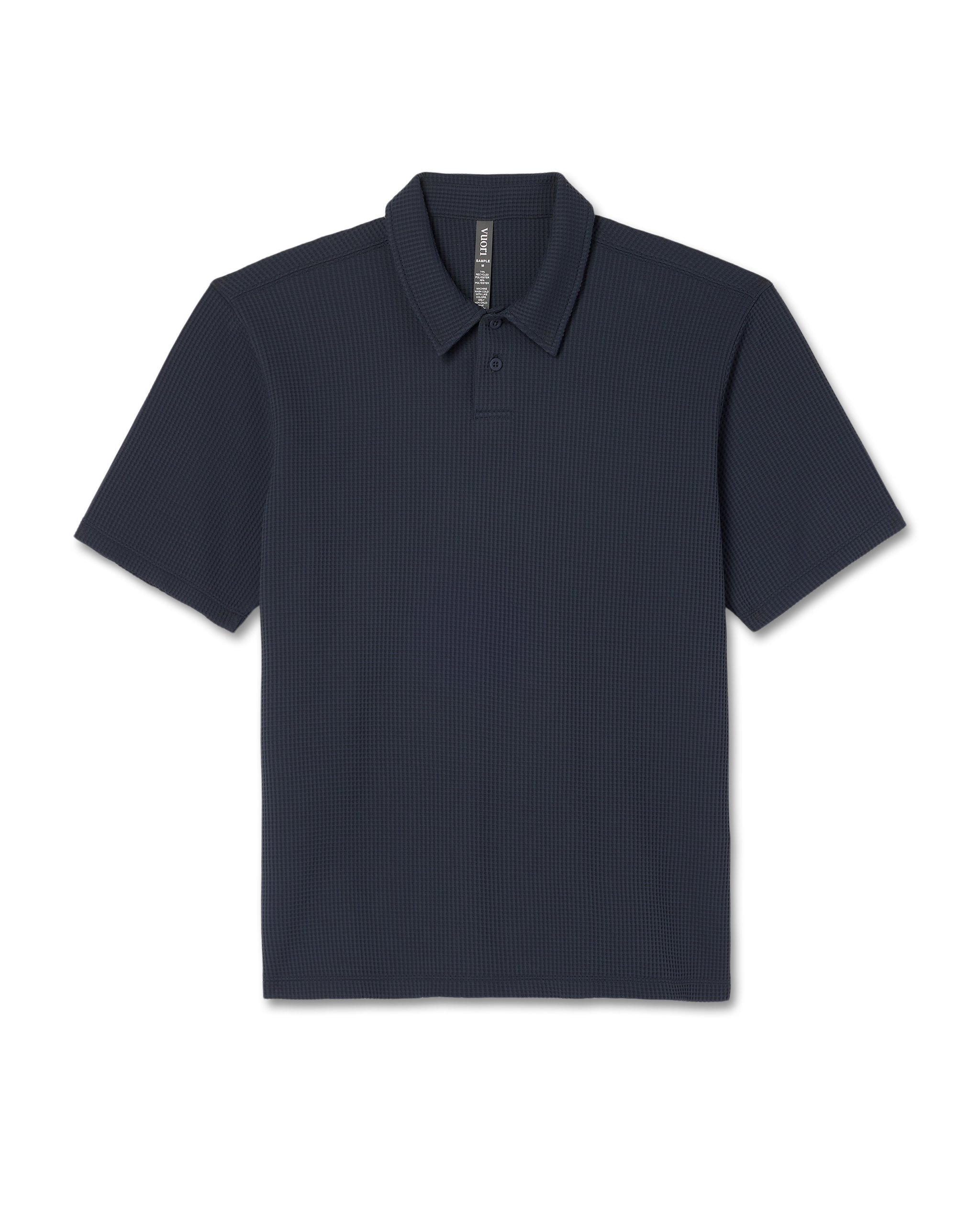 Vuori Short Sleeve Lightweight Tech Waffle Polo Relaxed Fit