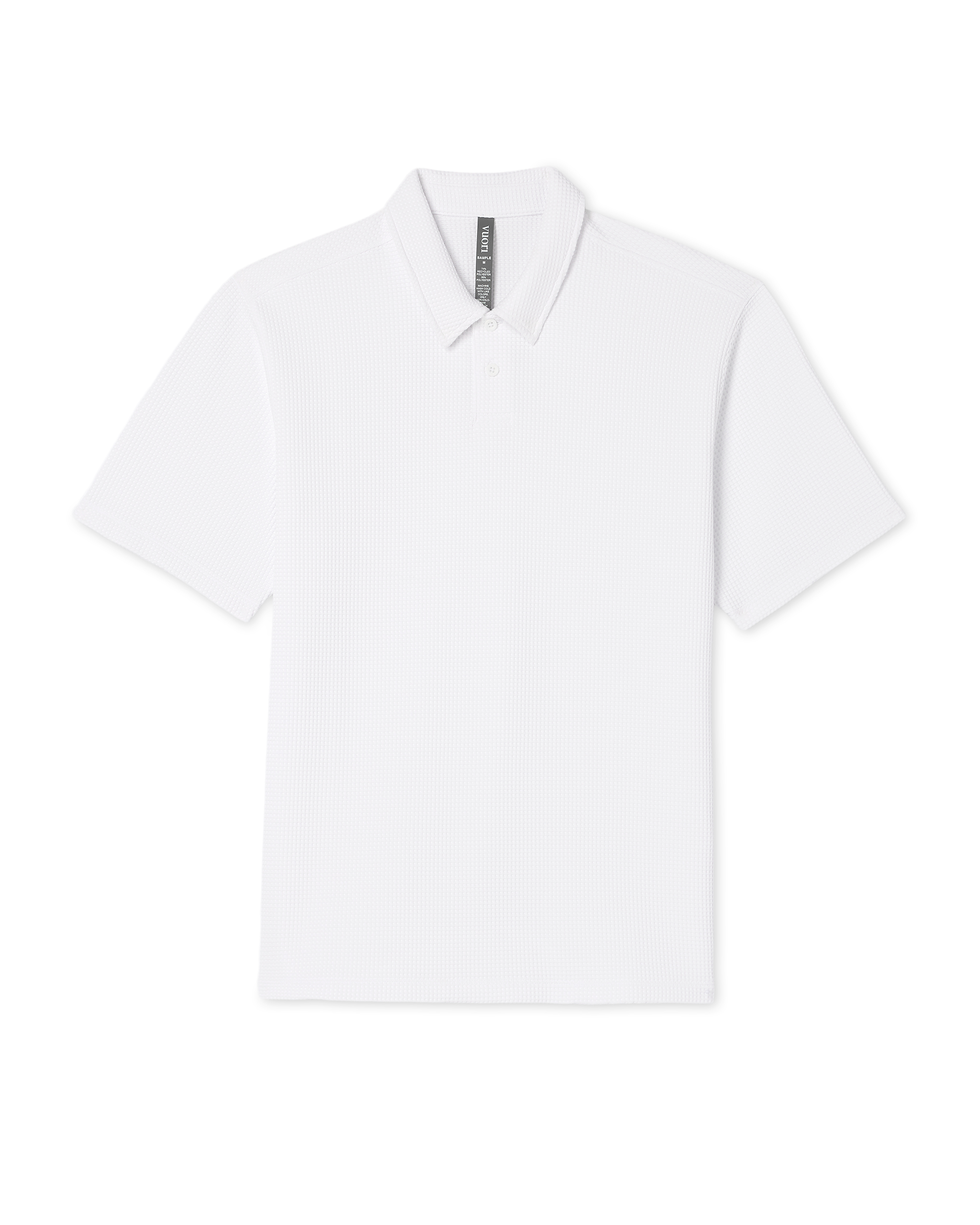 Vuori Short Sleeve Lightweight Tech Waffle Polo Relaxed Fit