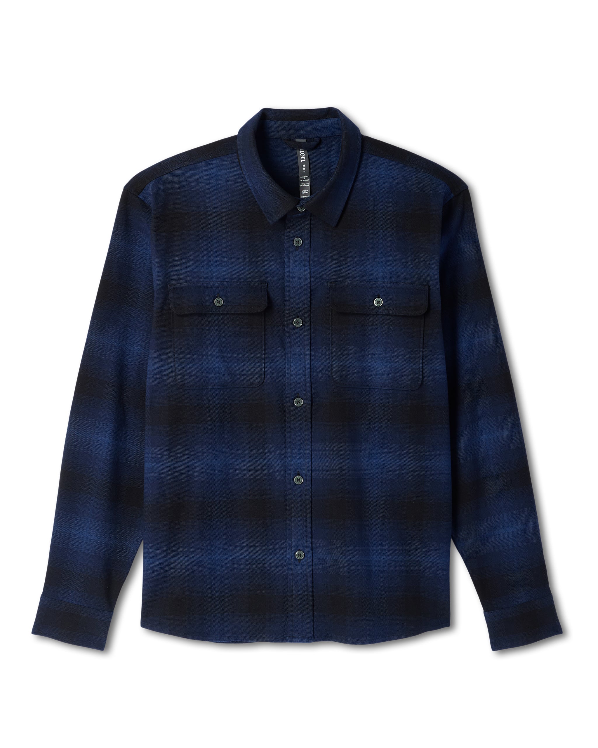 Vuori Long Sleeve Flannel Button Down Shirt