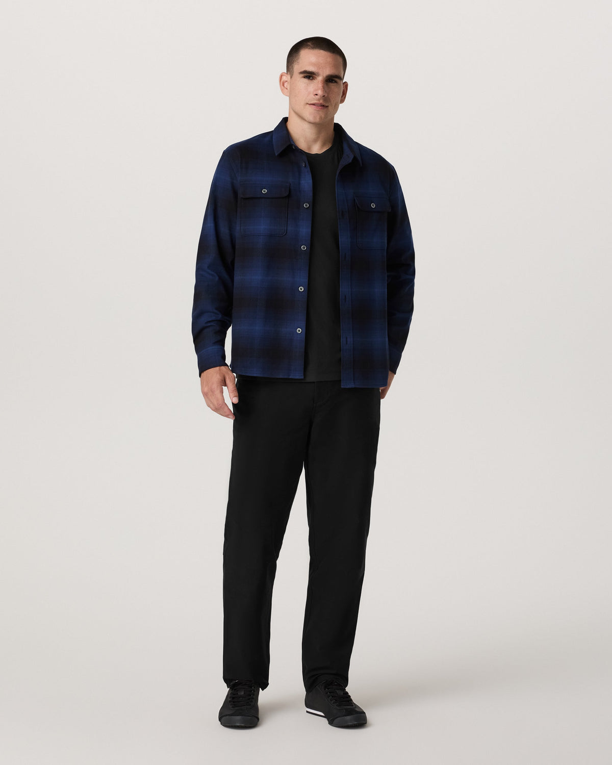 Vuori Long Sleeve Flannel Button Down Shirt