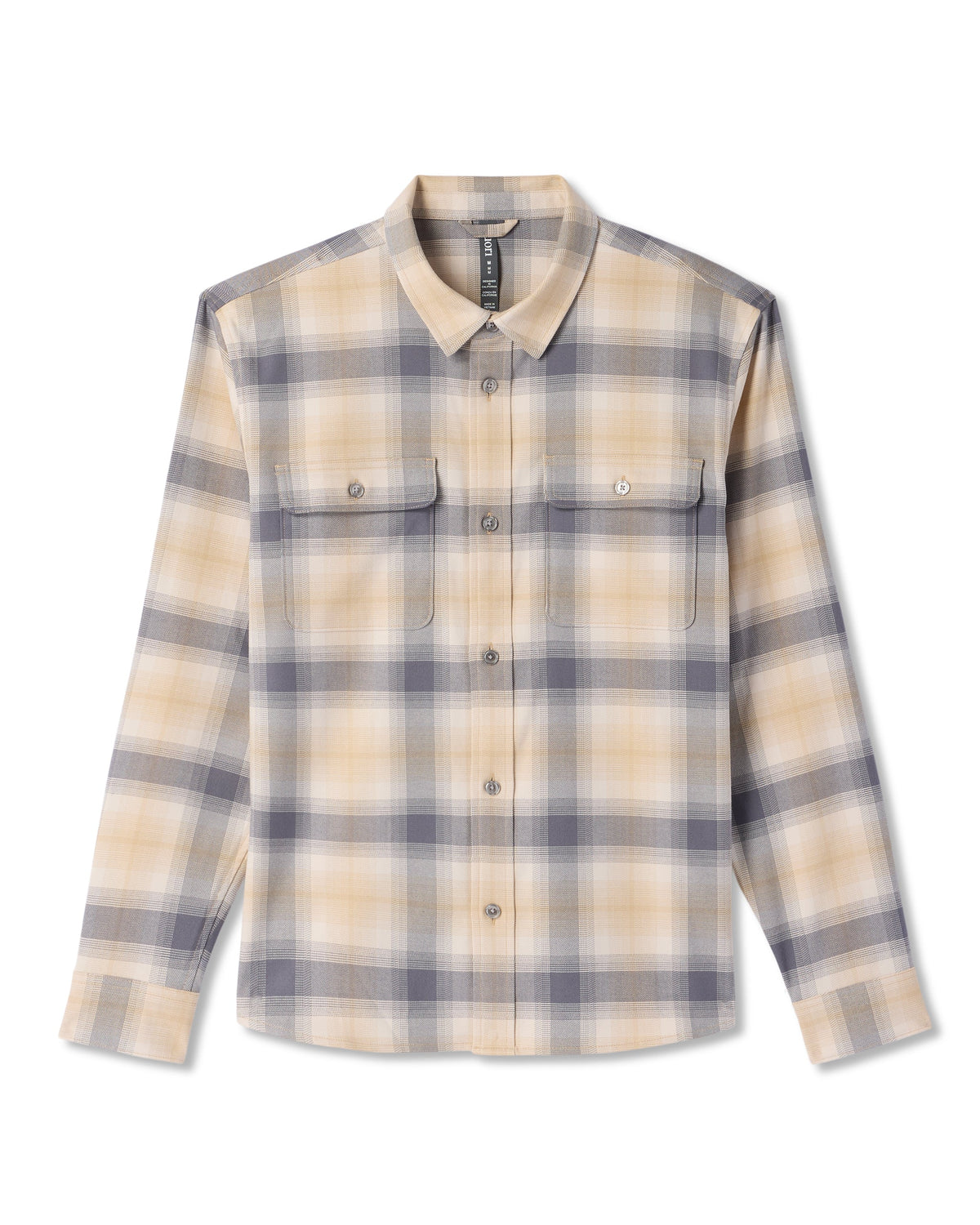 Vuori Long Sleeve Flannel Button Down Shirt