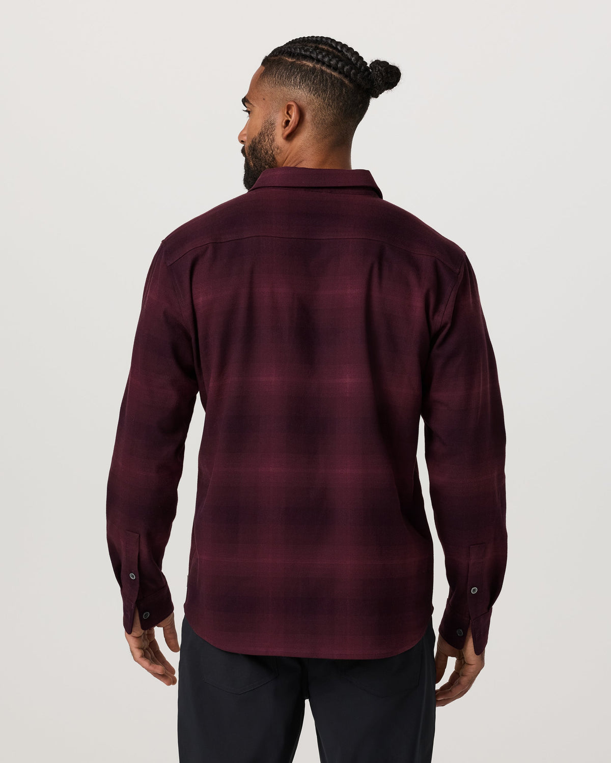 Vuori Long Sleeve Flannel Button Down Shirt