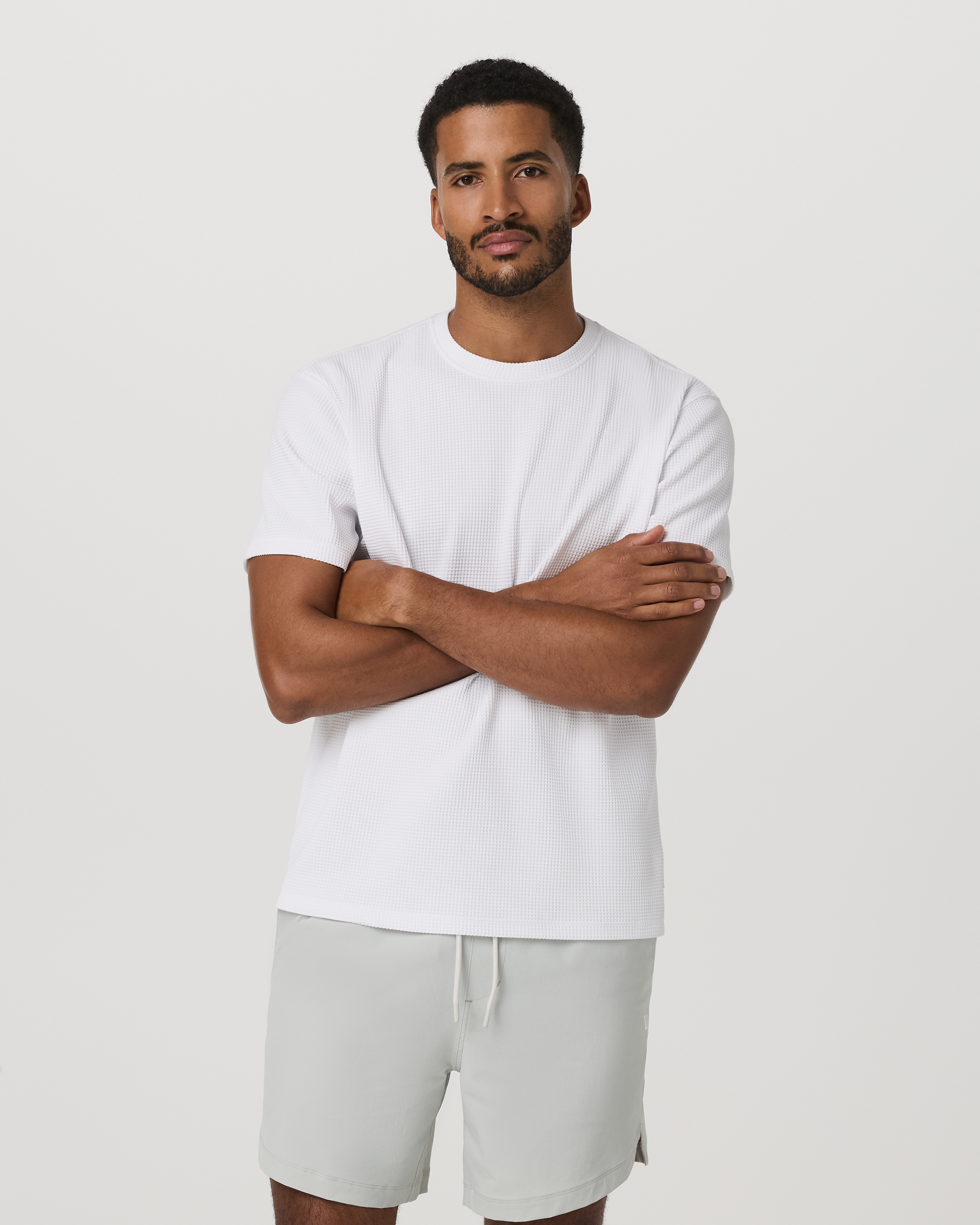 Vuori Short Sleeve Lightweight Tech Waffle Tee Relaxed Fit