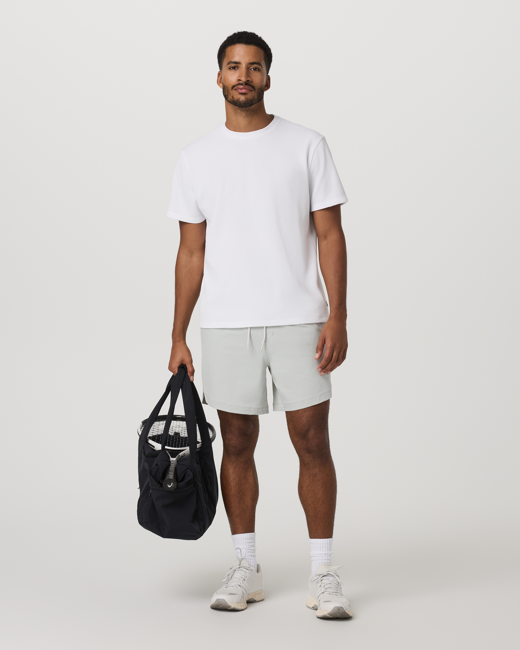 Vuori Short Sleeve Lightweight Tech Waffle Tee Relaxed Fit