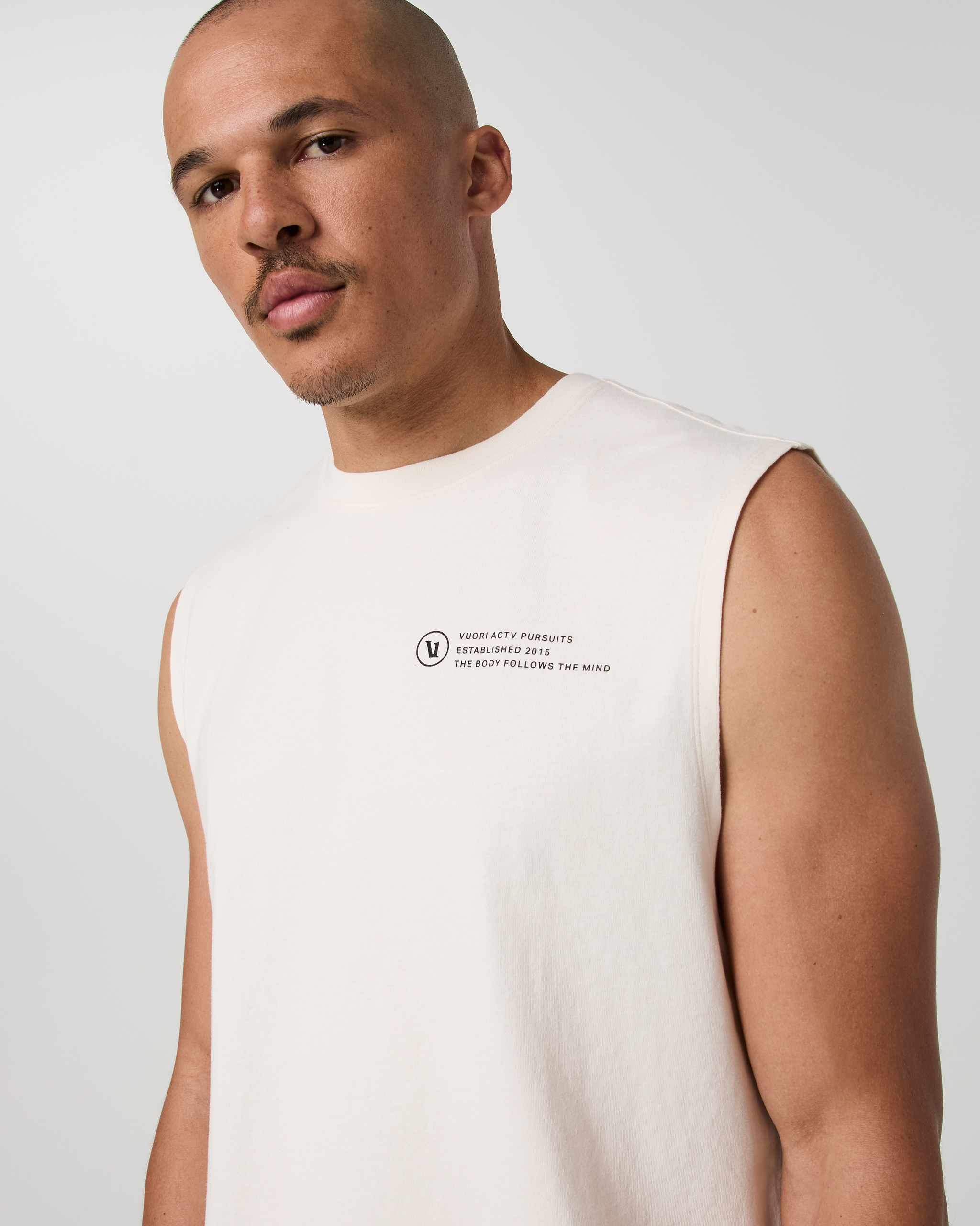 Vuori Sleeveless Heavyweight Cotton Muscle Tank