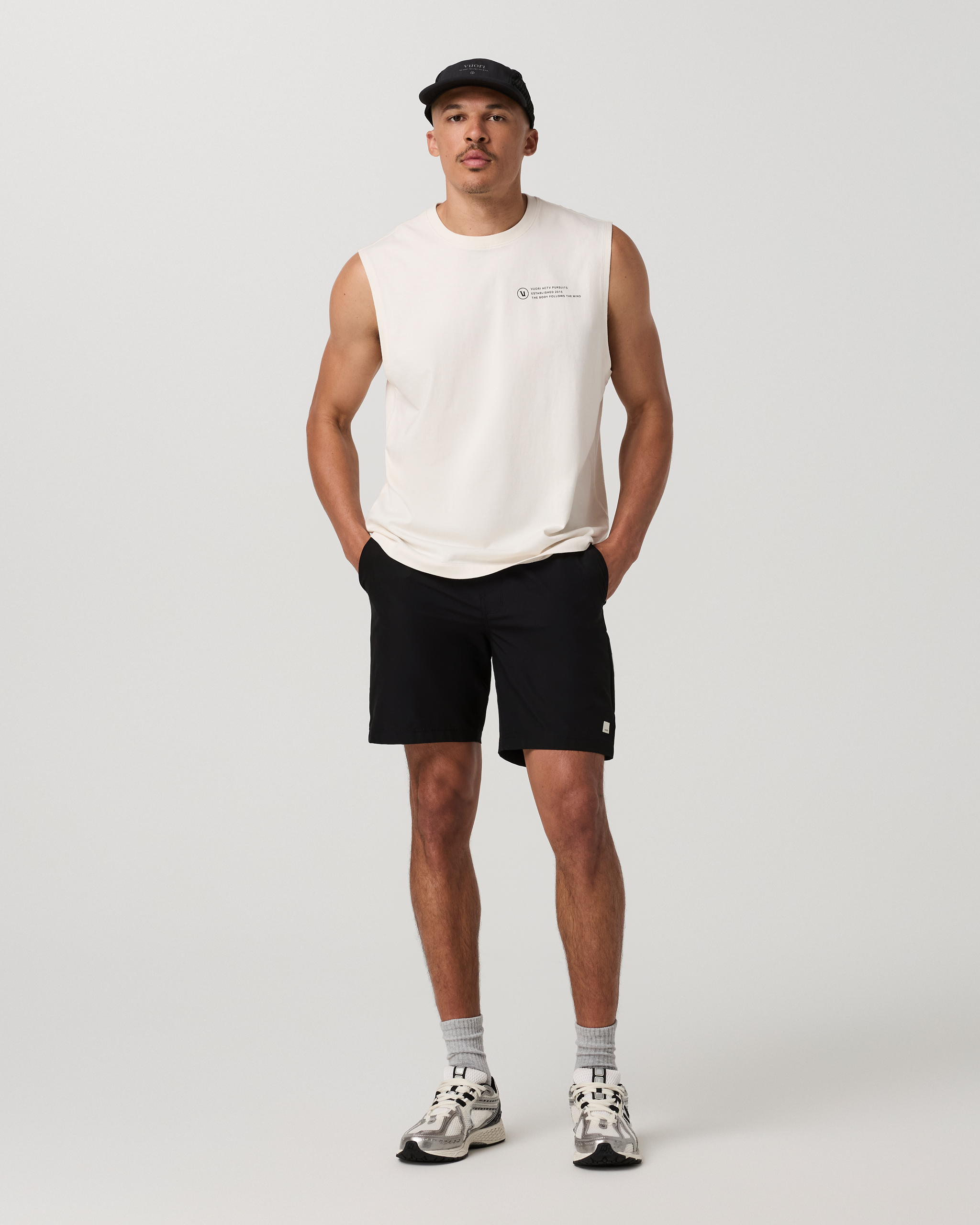 Vuori Sleeveless Heavyweight Cotton Muscle Tank