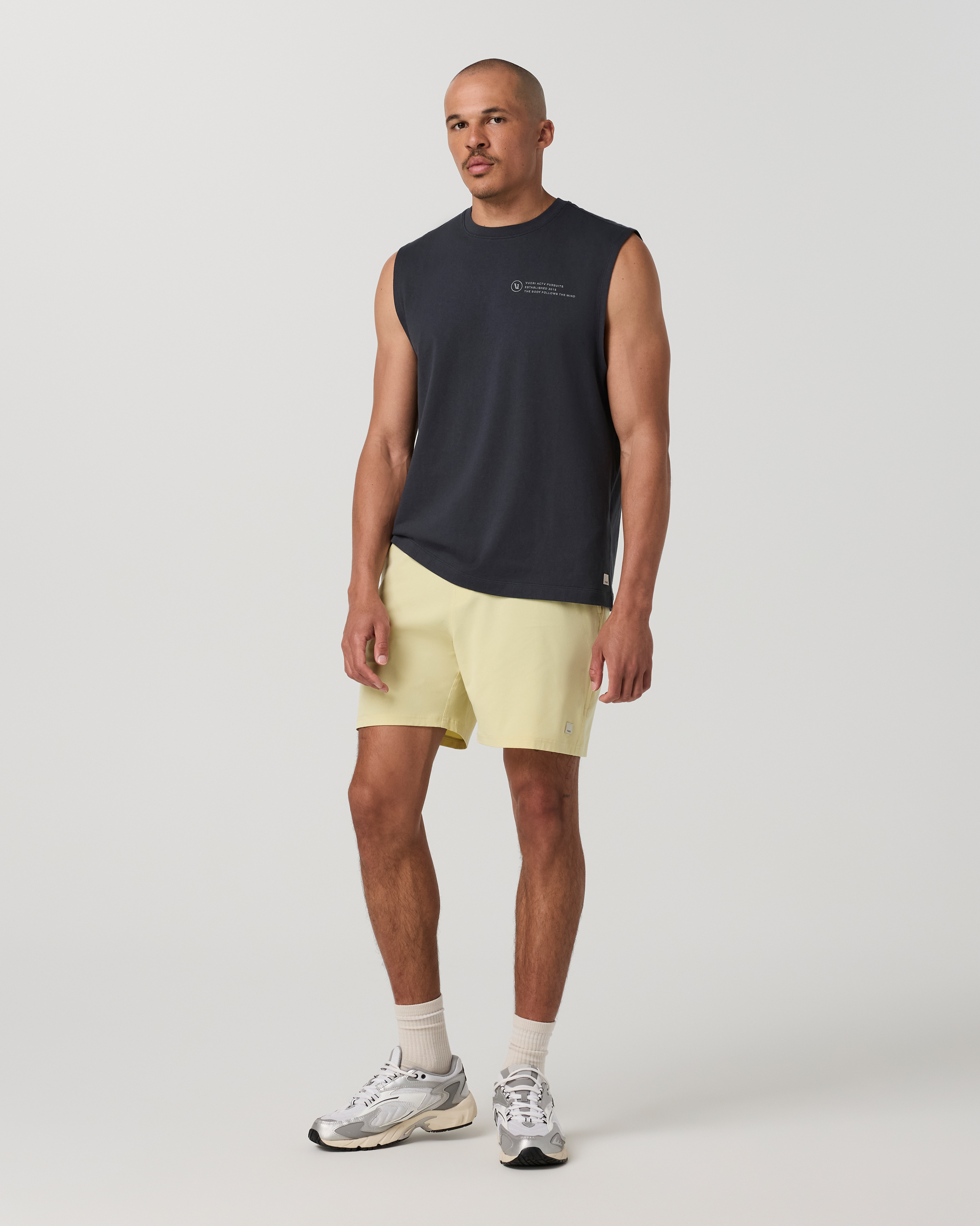 Vuori Sleeveless Heavyweight Cotton Muscle Tank