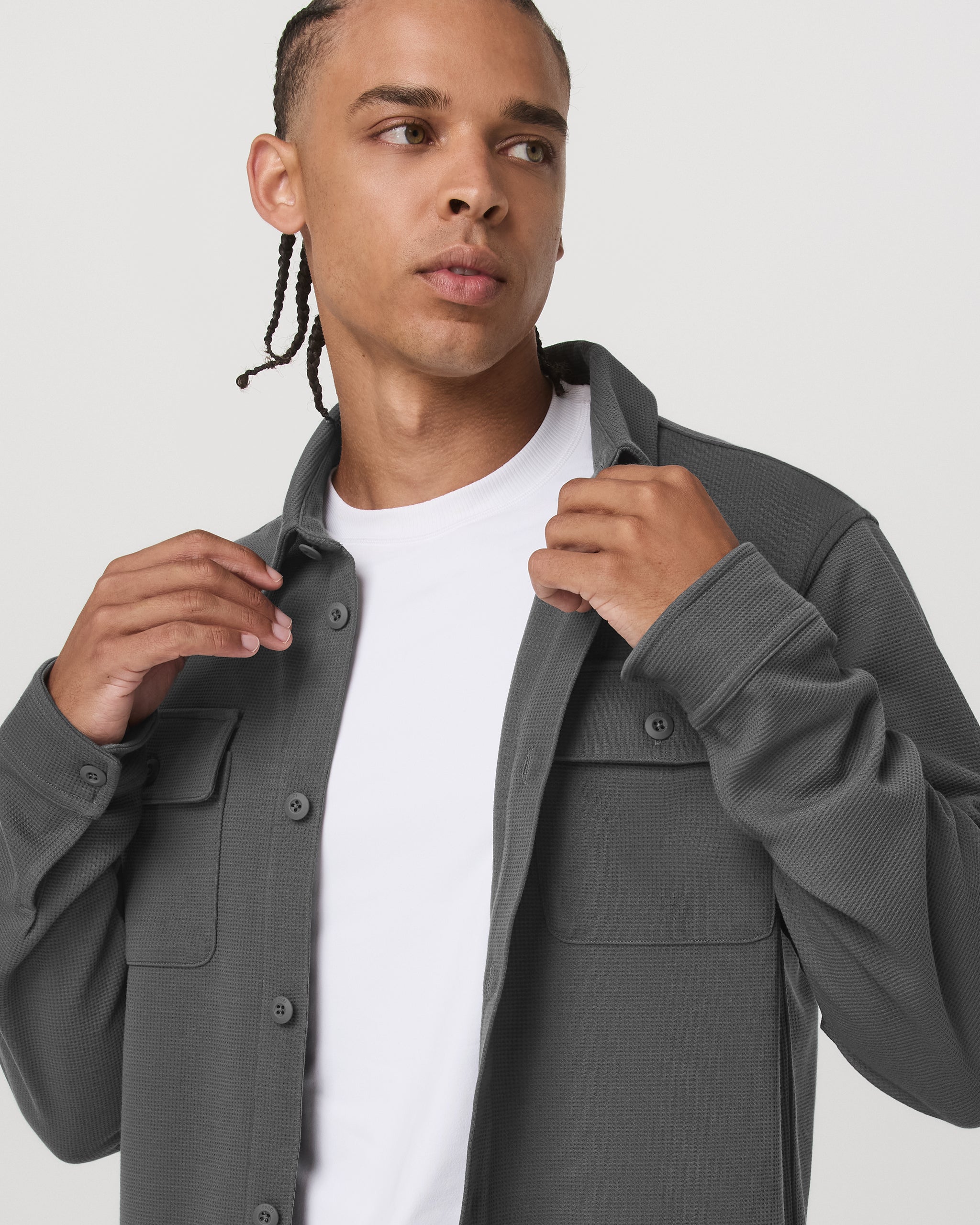 Vuori Waffle Shirt Jacket