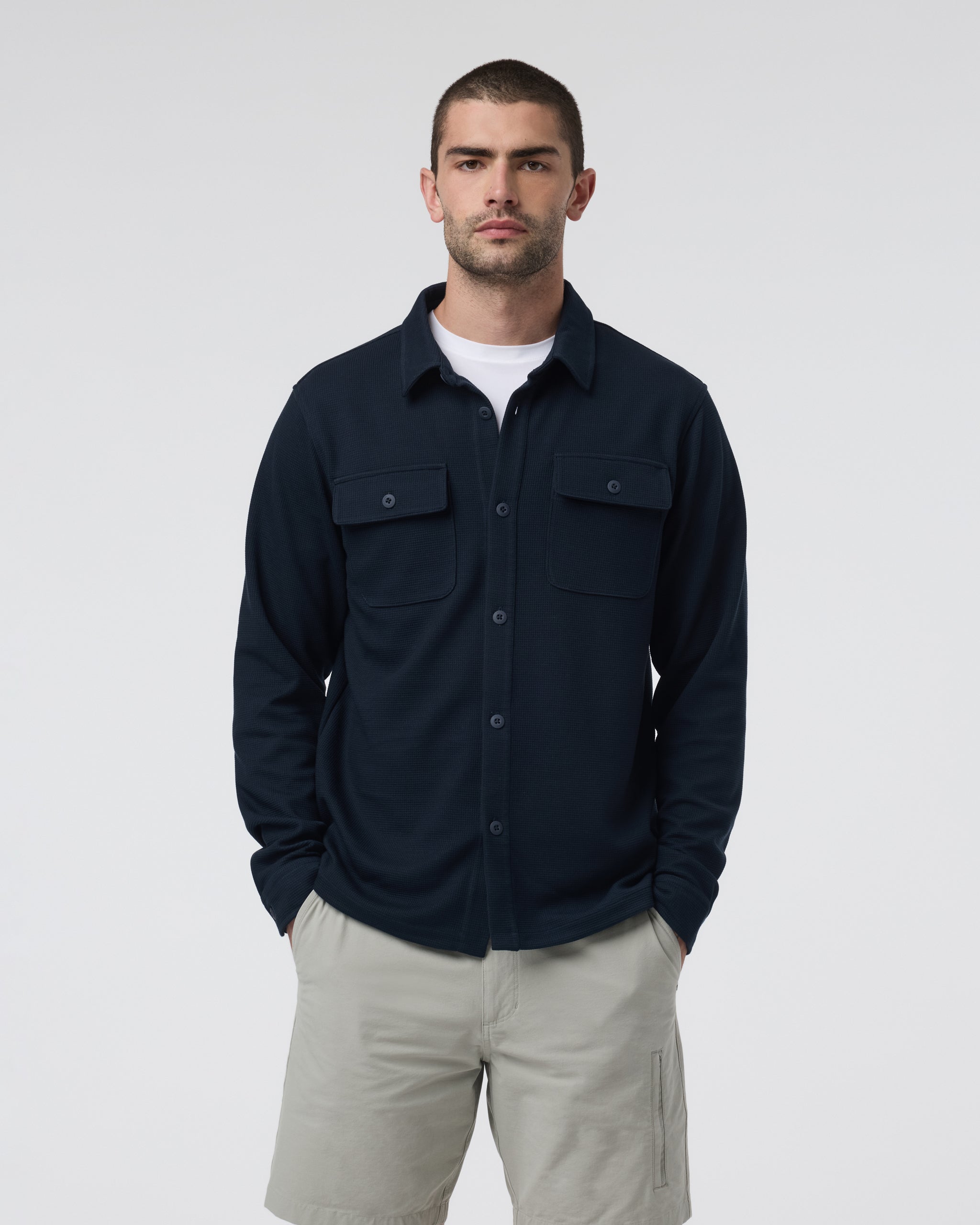 Vuori Waffle Shirt Jacket