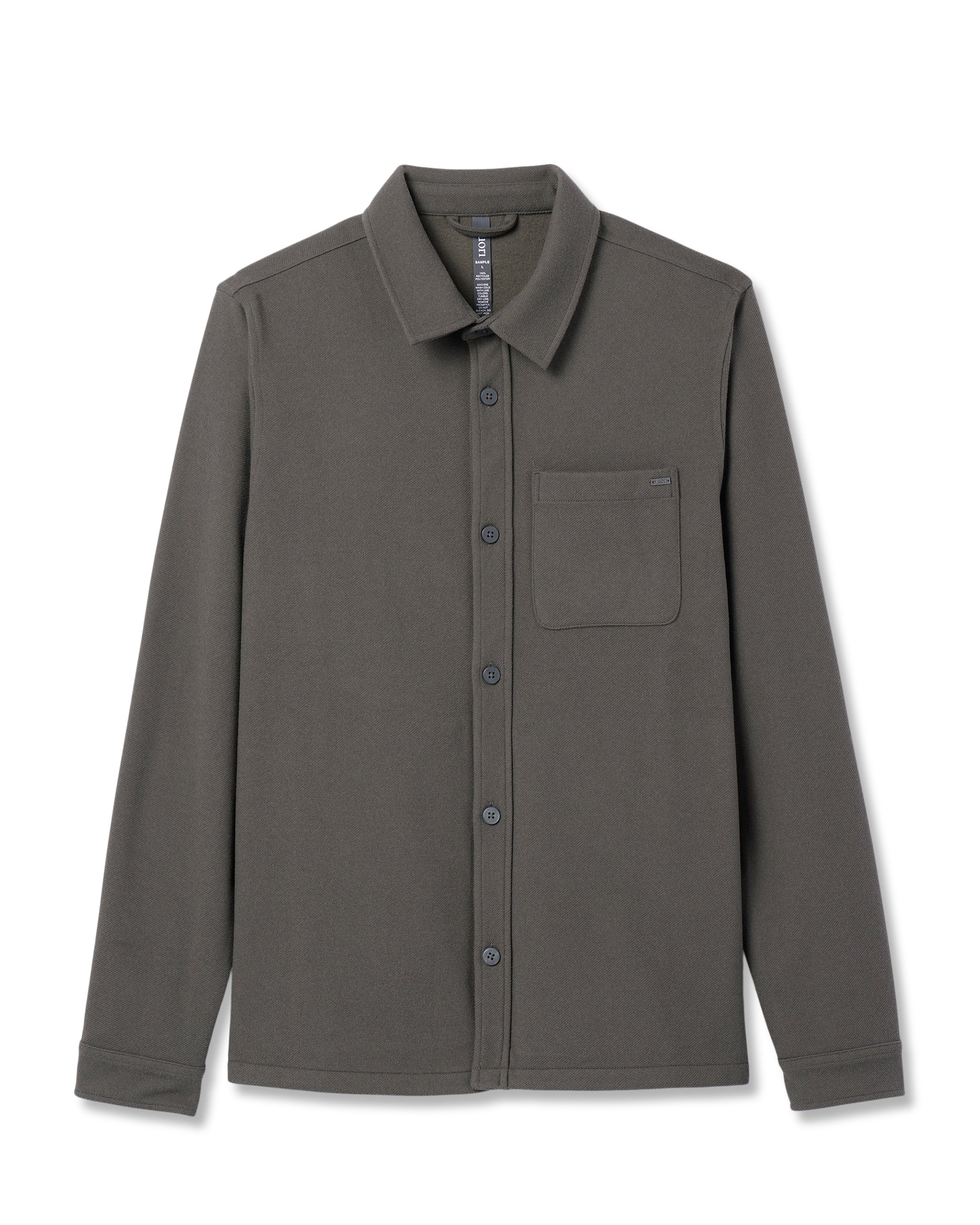 Vuori Beldon Shirt Jacket Knit Twill