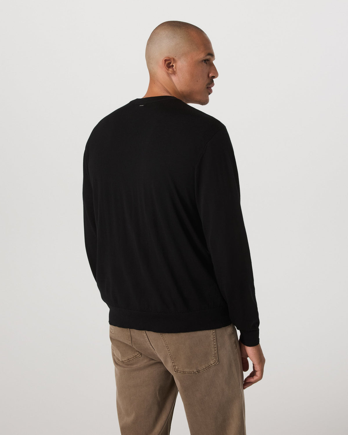 Vuori Merino Fine Gauge Wool Sweater