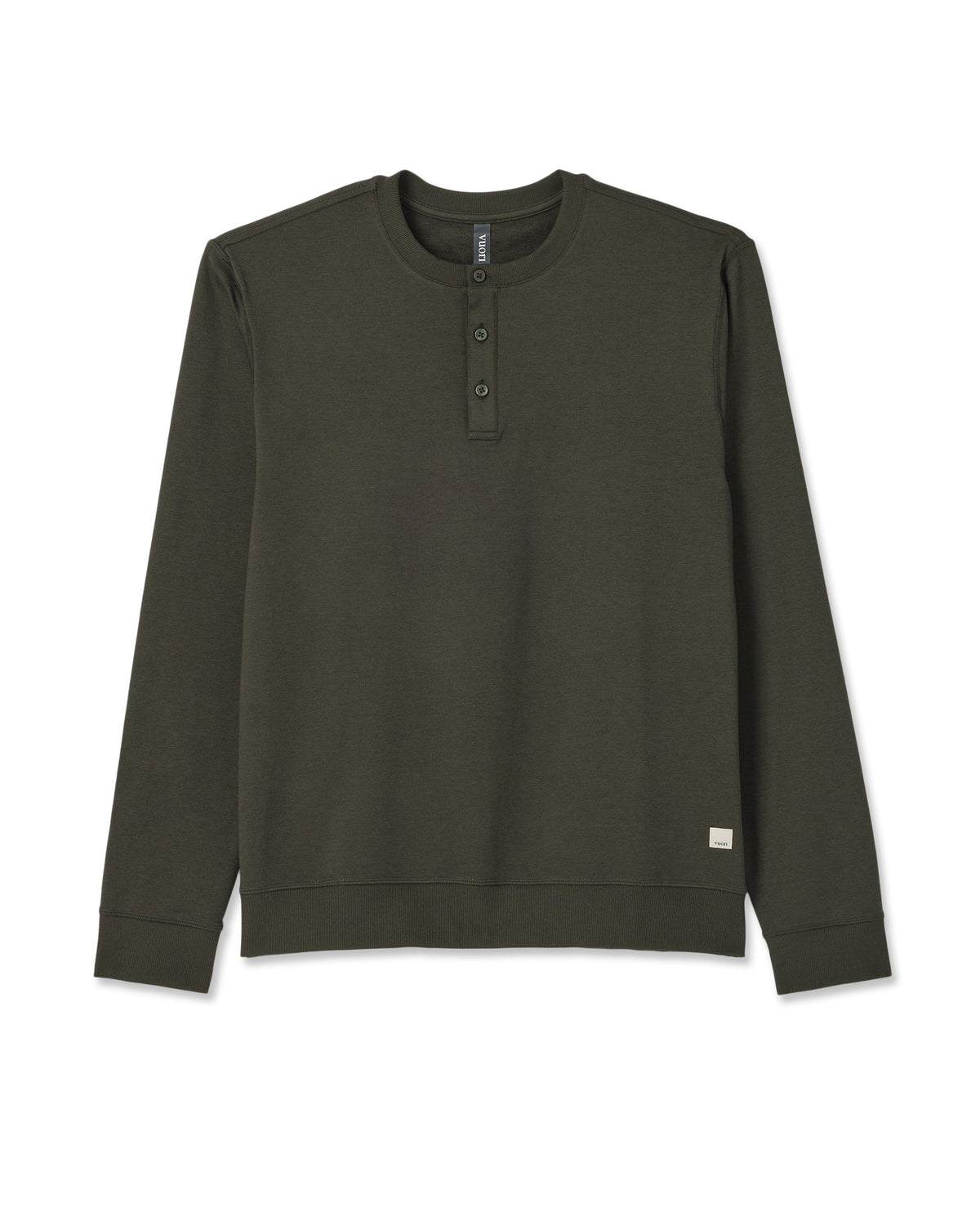 Vuori Long Sleeve Coronado Henley Relaxed Fit