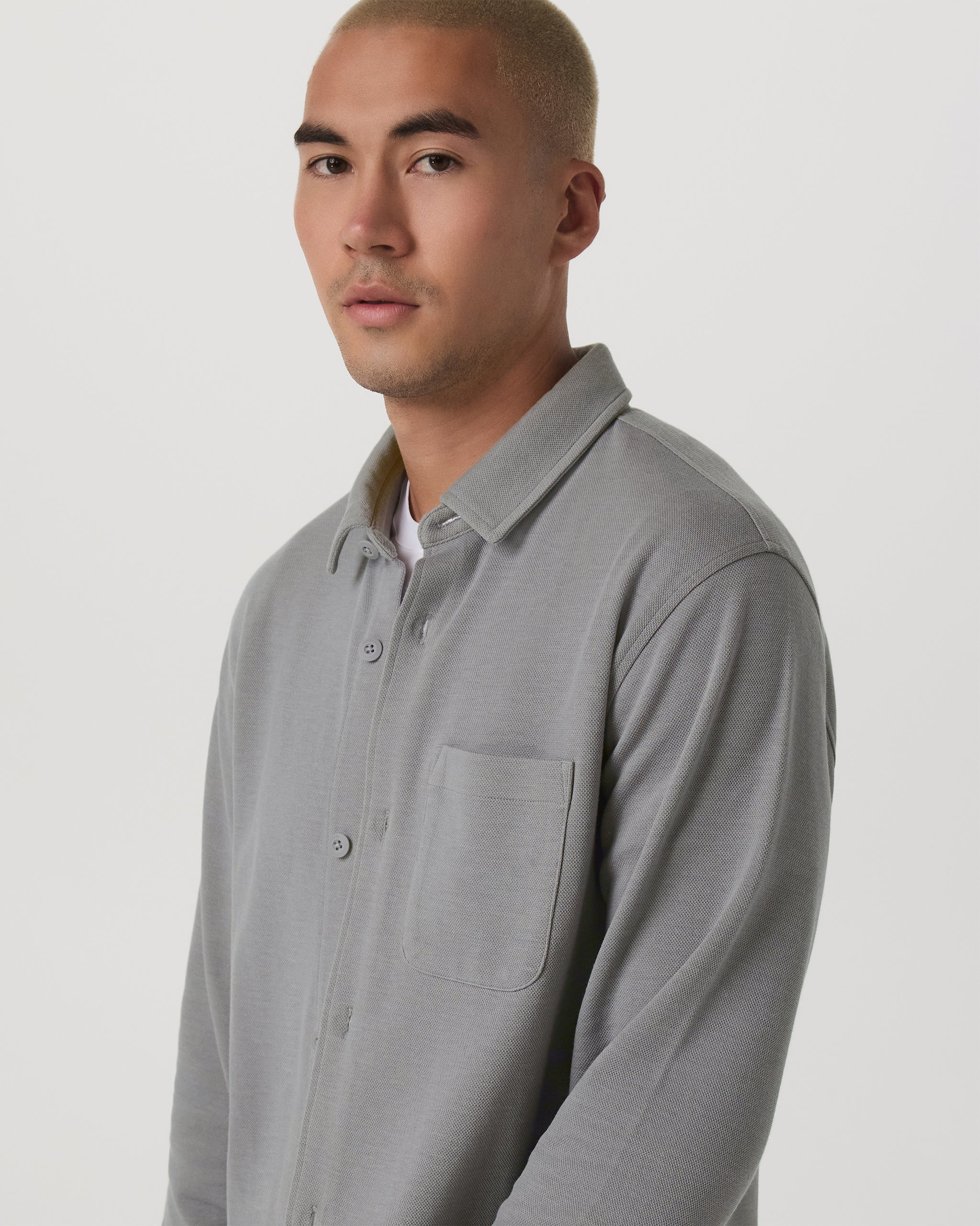 Vuori Long Sleeve Jeffreys Button Down Overshirt