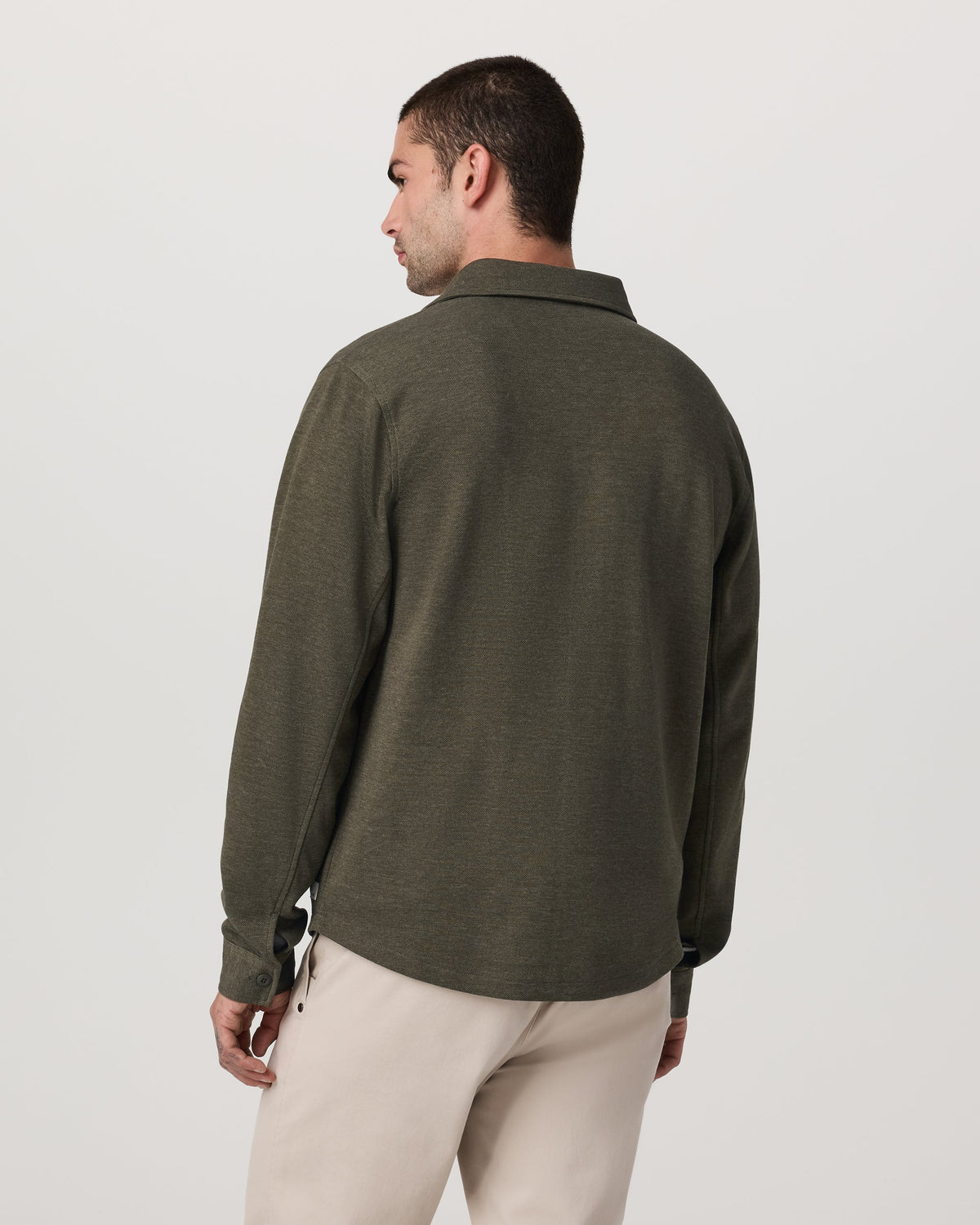 Vuori Long Sleeve Jeffreys Button Down Overshirt