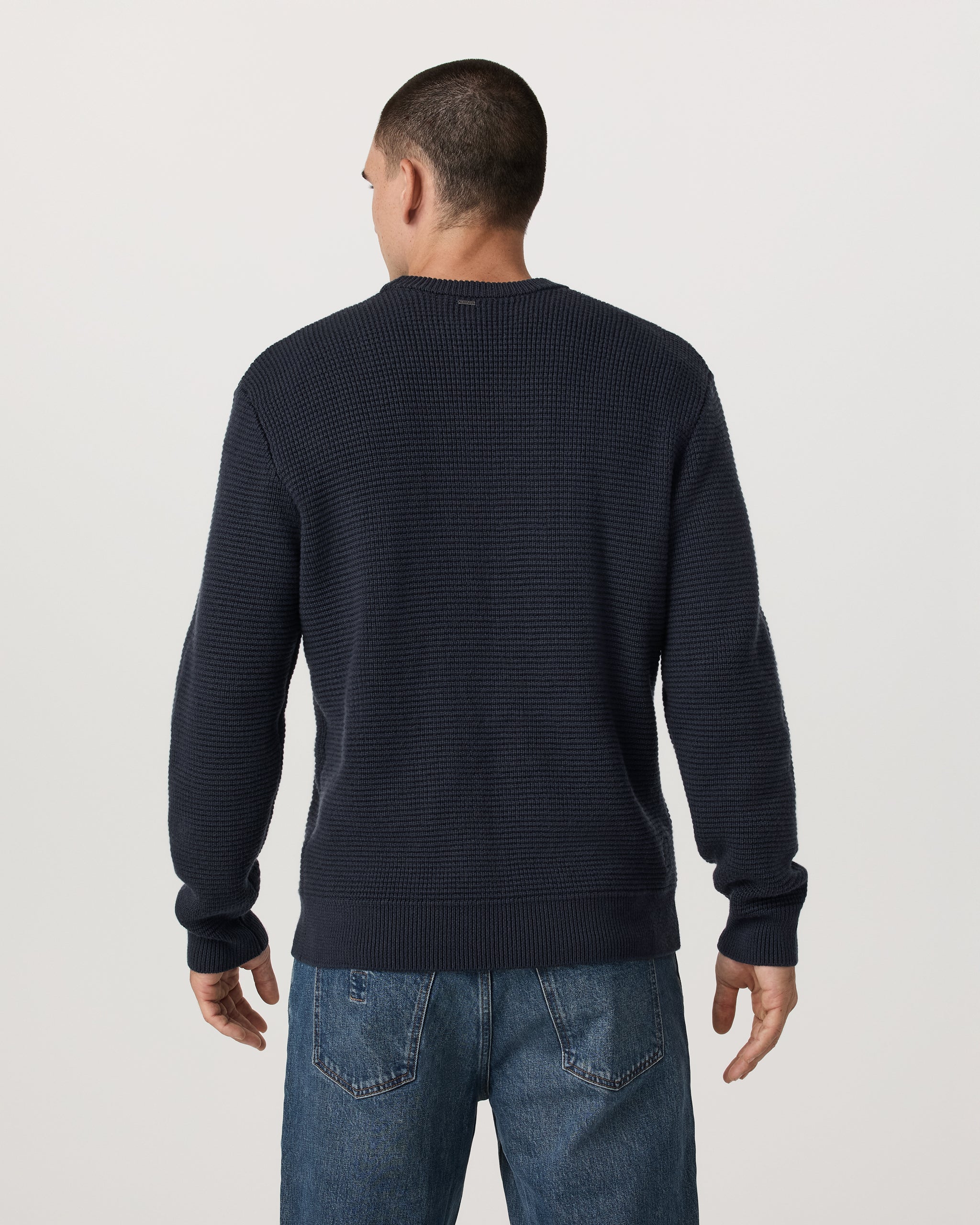 Vuori Denver Waffle Crew Sweater
