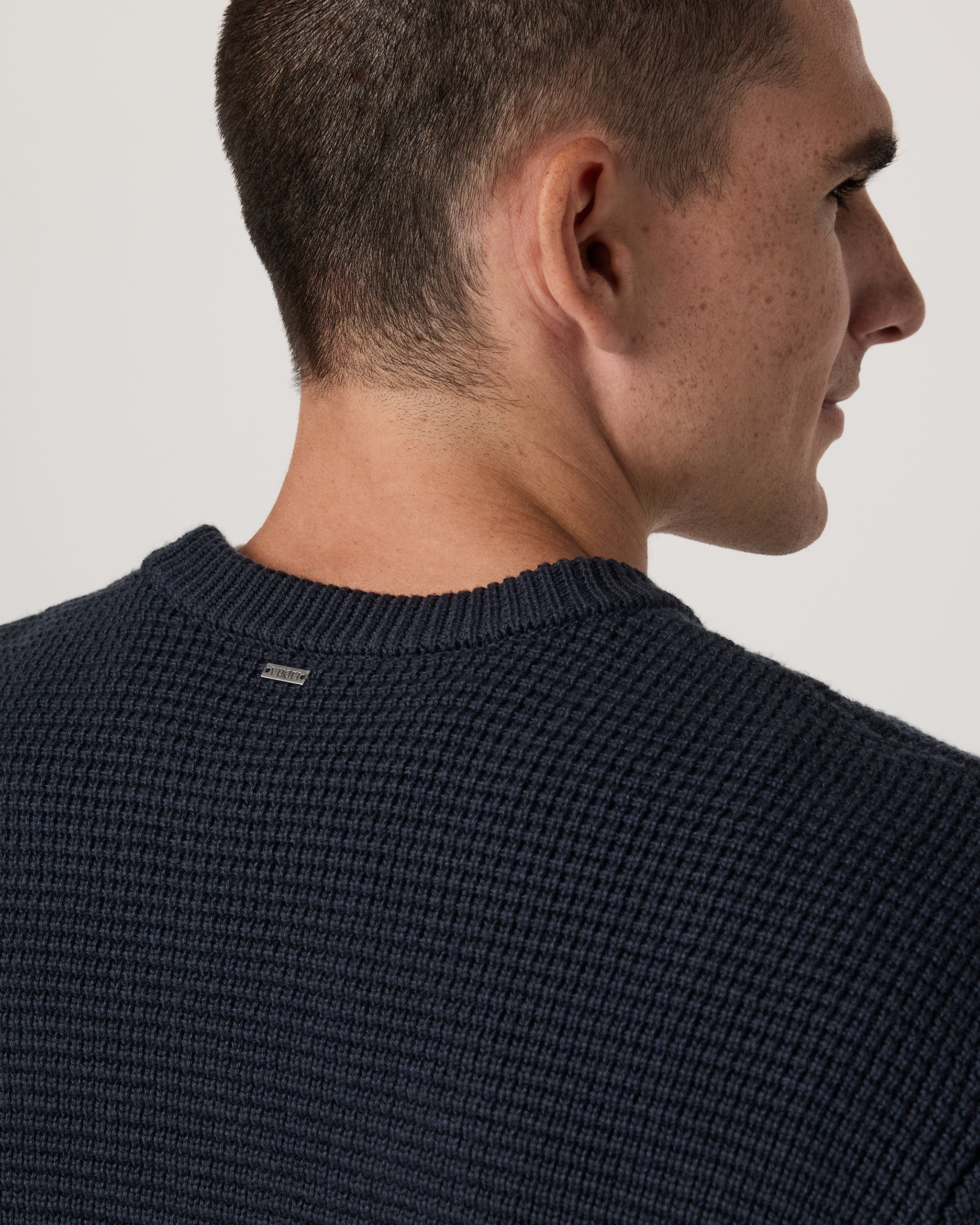 Vuori Denver Waffle Crew Sweater