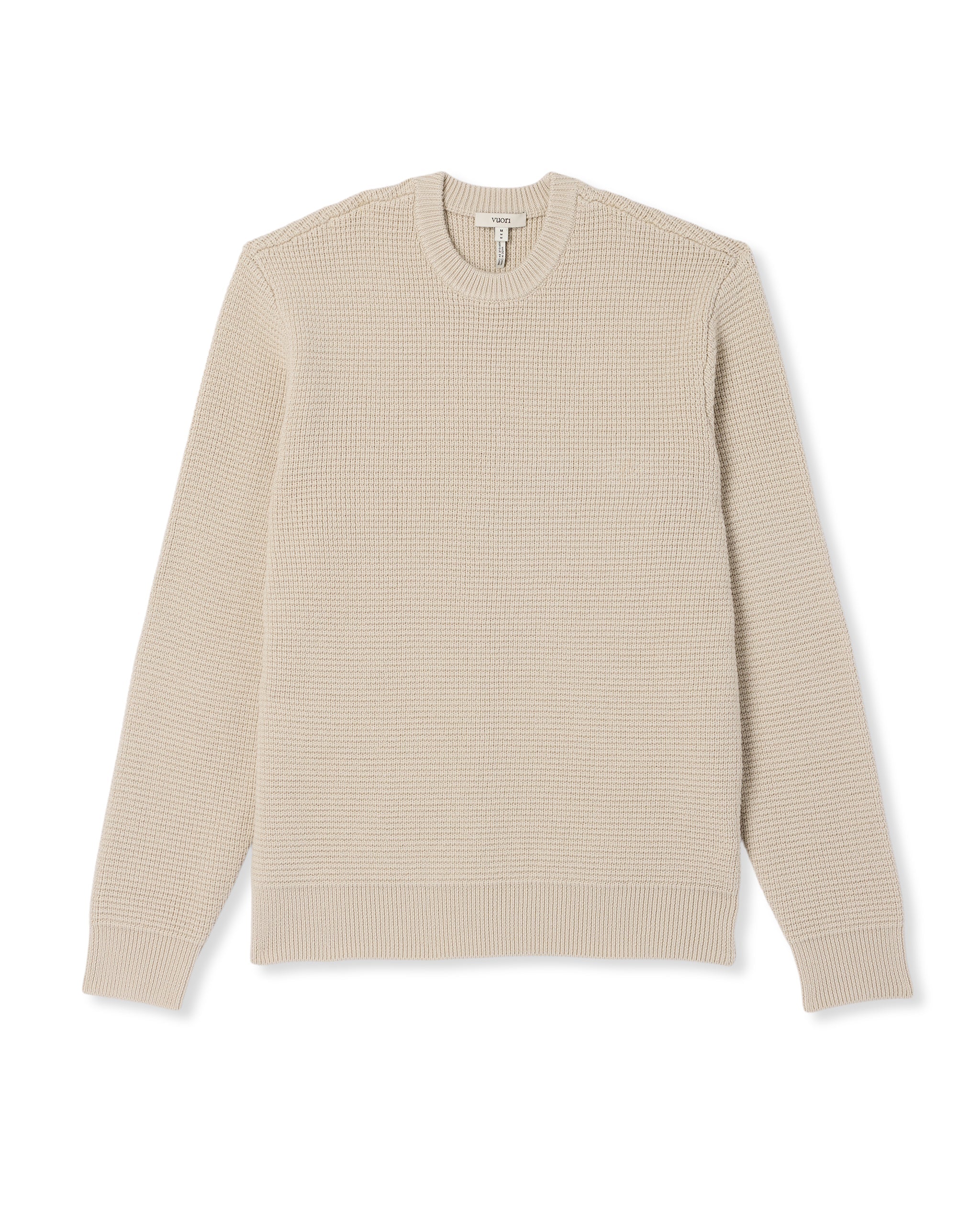 Vuori Denver Waffle Crew Sweater
