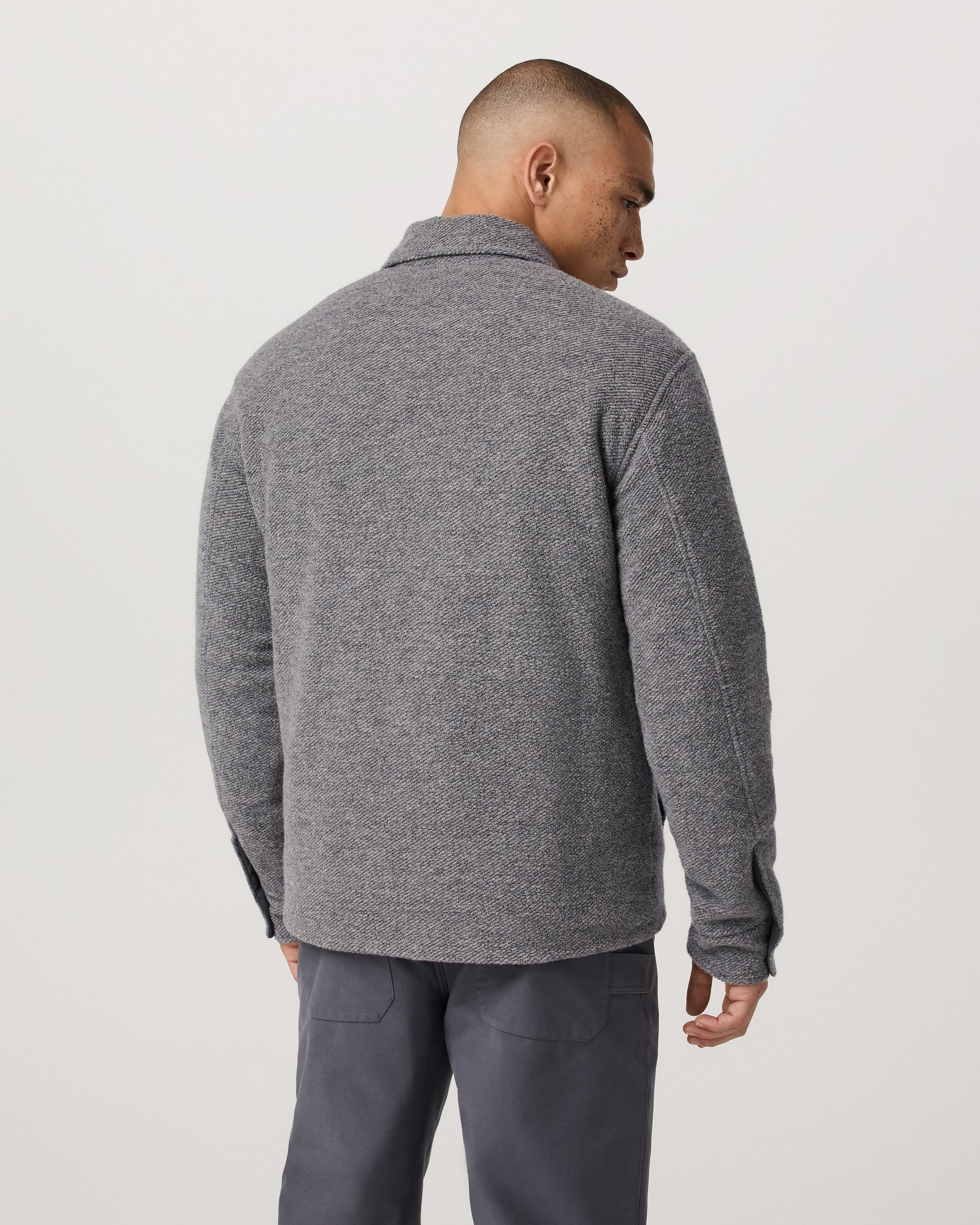 Vuori Plymouth Wool Shirt Jacket