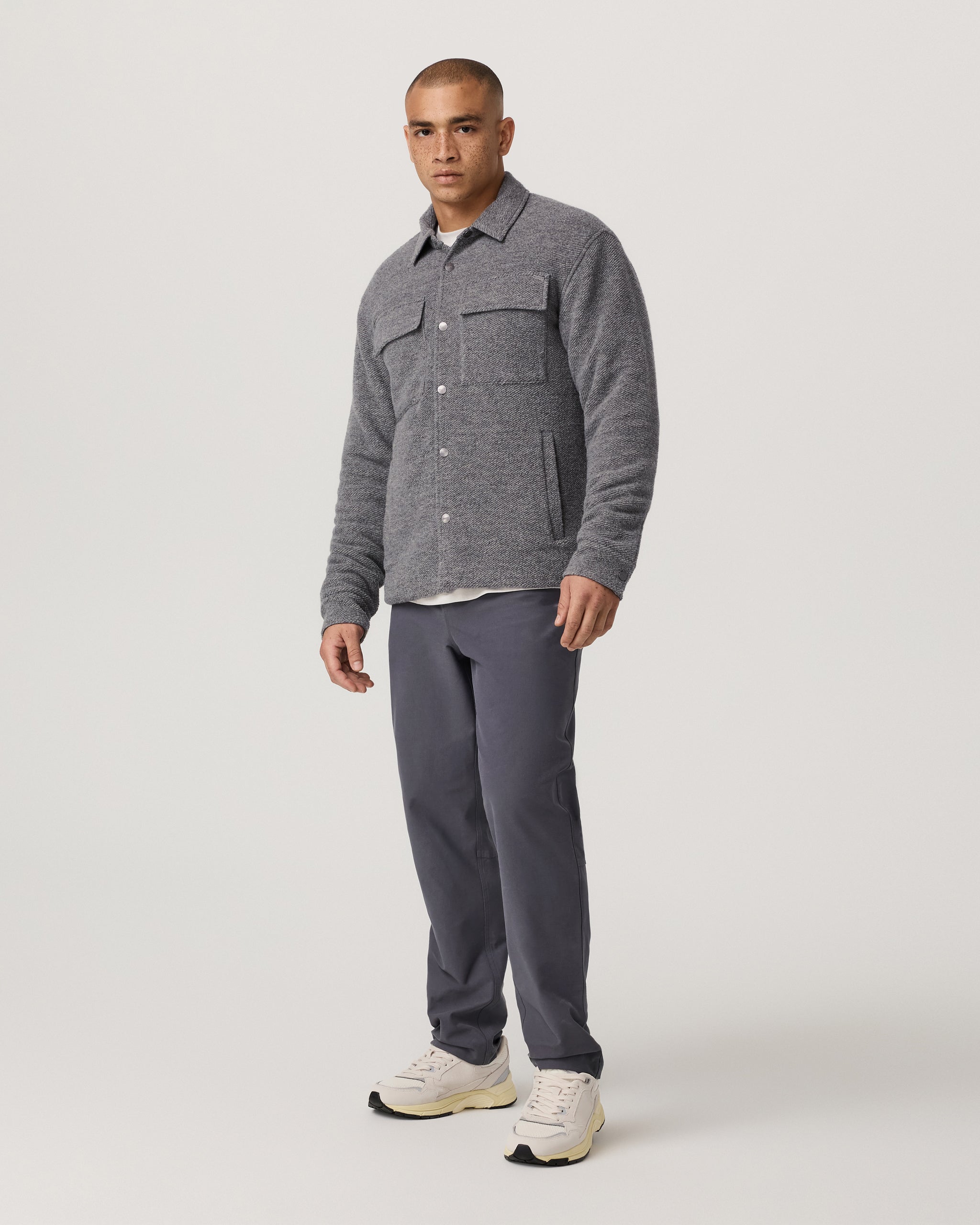 Vuori Plymouth Wool Shirt Jacket