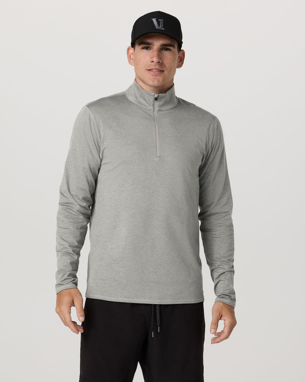 Vuori Ponto Half Zip Mock Neck
