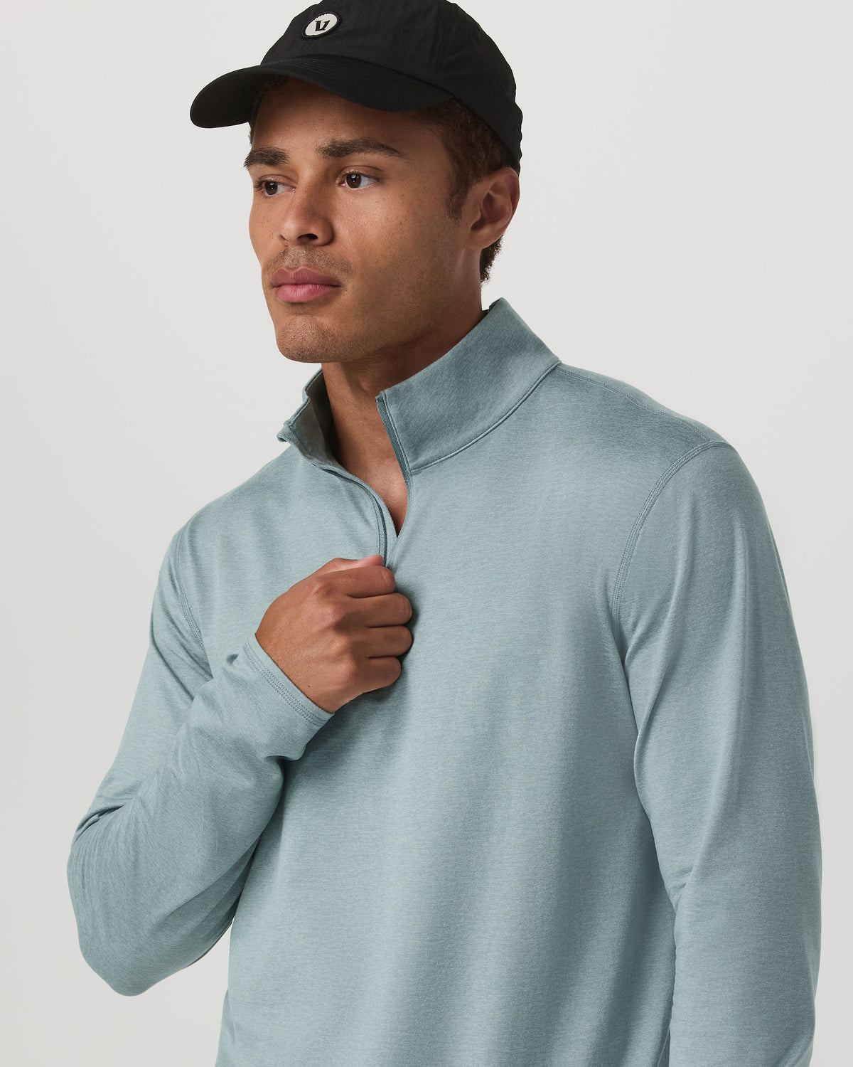 Vuori Ponto Half Zip Mock Neck