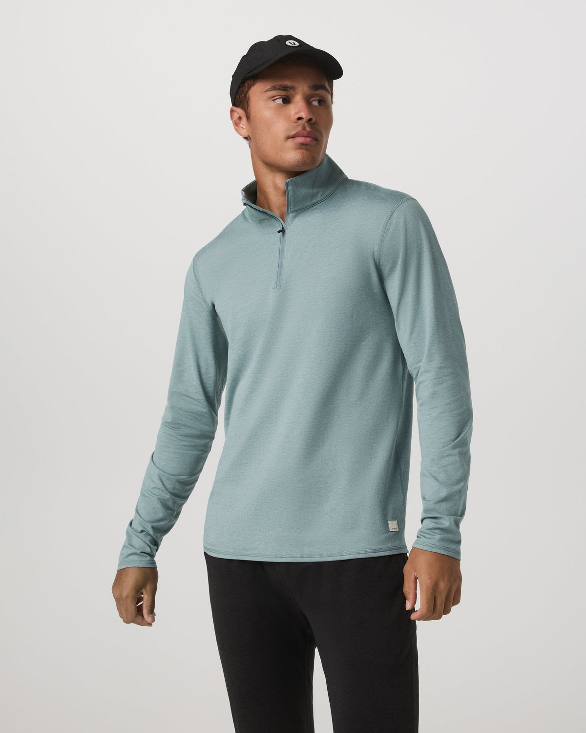 Vuori Ponto Half Zip Mock Neck